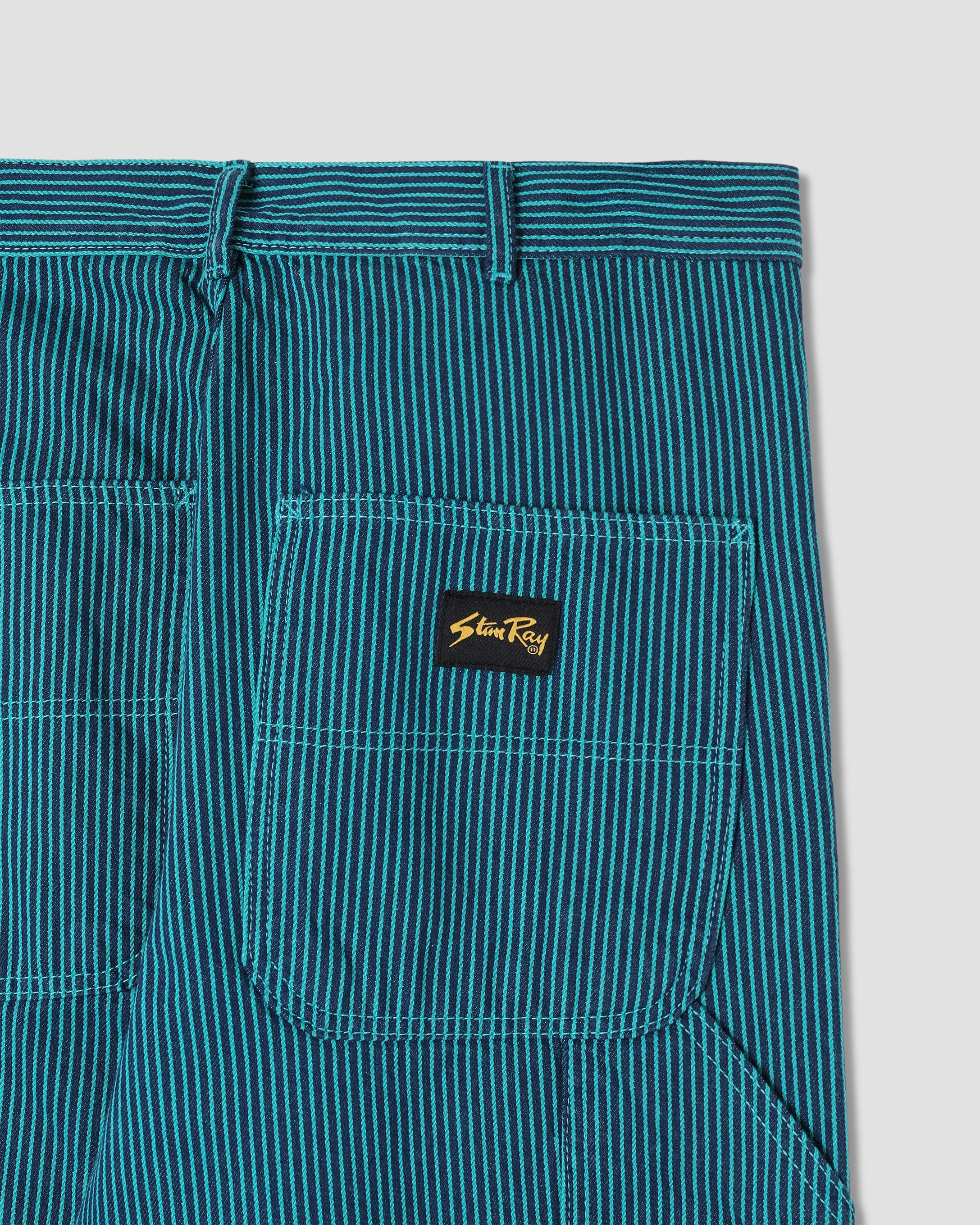 stan-ray-big-job-painter-arbeitshose-blue-teal-hickory image 6