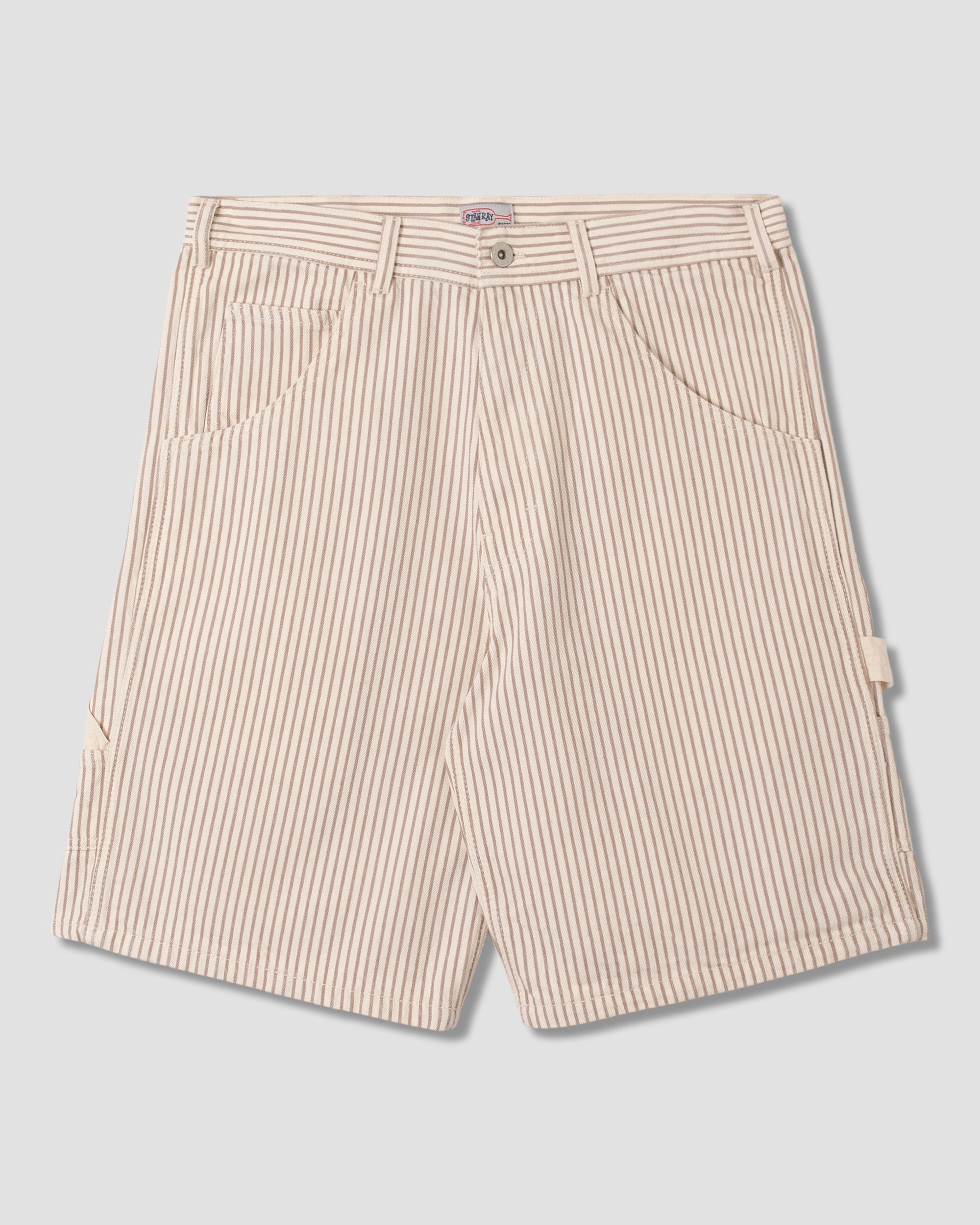 stan-ray-big-job-short-workwear-shorts-hickory-mix image 1