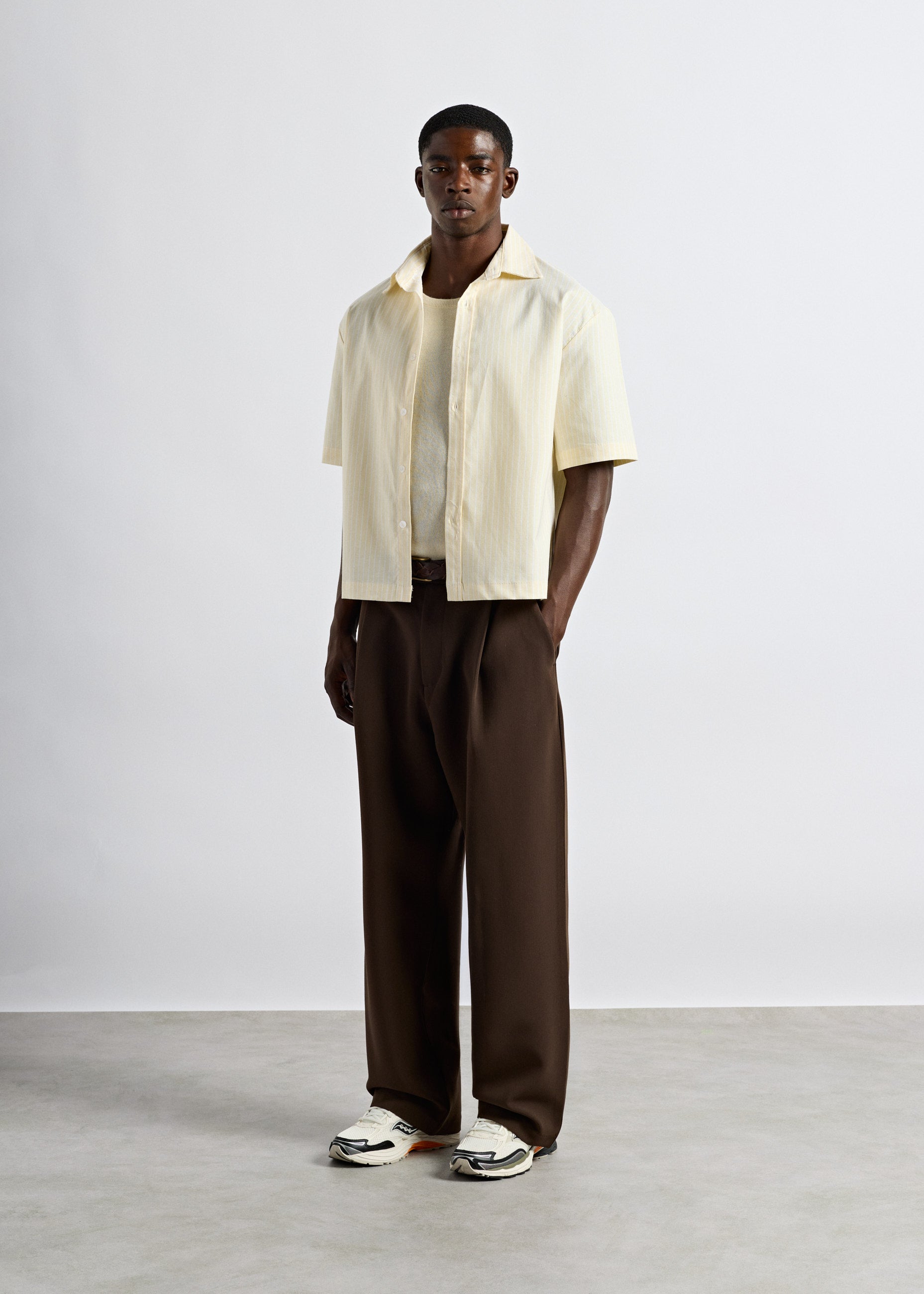 burocs-shirts-boxy-shortsleeve-shirt-pale-yellow-streifen image 4