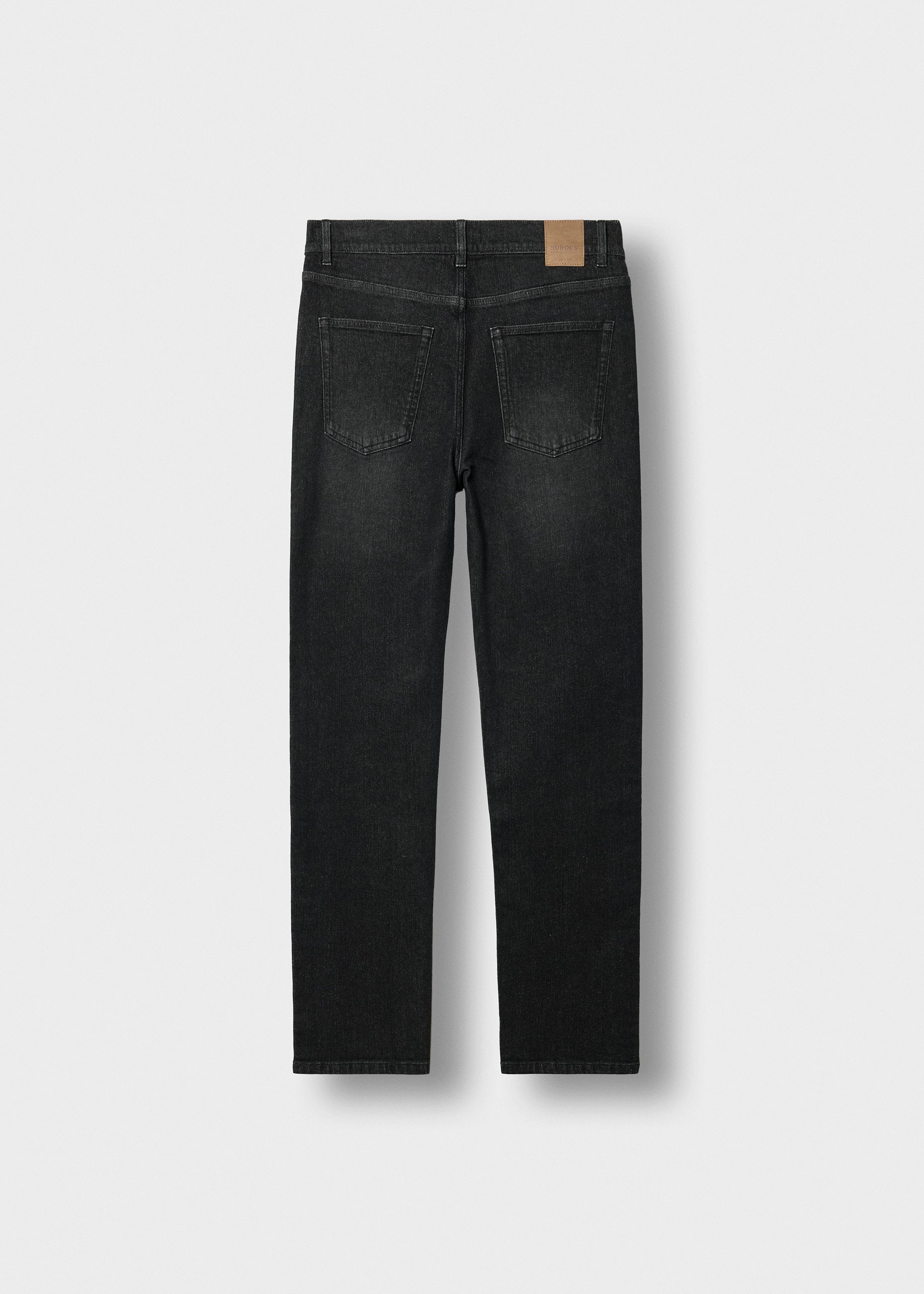 burocs-denim-rocco-slim-fit-jeans-black-washed-w32 image 2