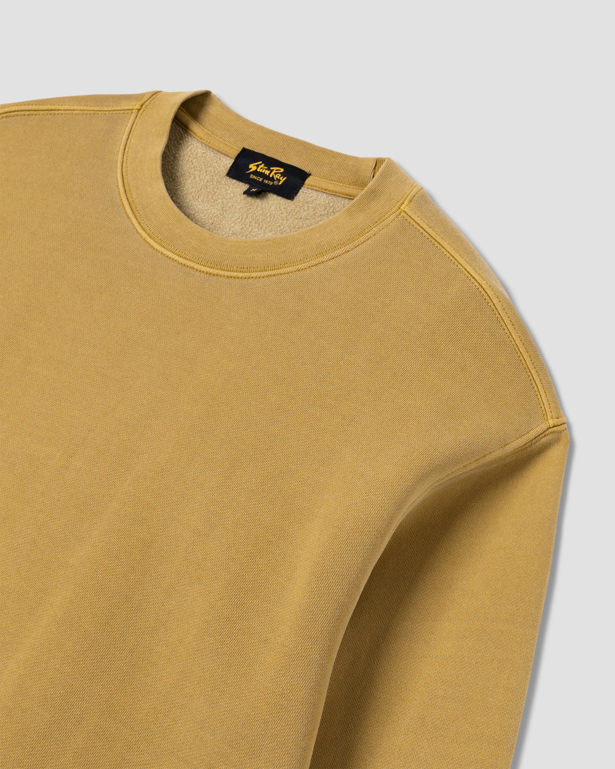 stan-ray-patch-crew-sweatshirt-washed-olive-baumwolle image 3