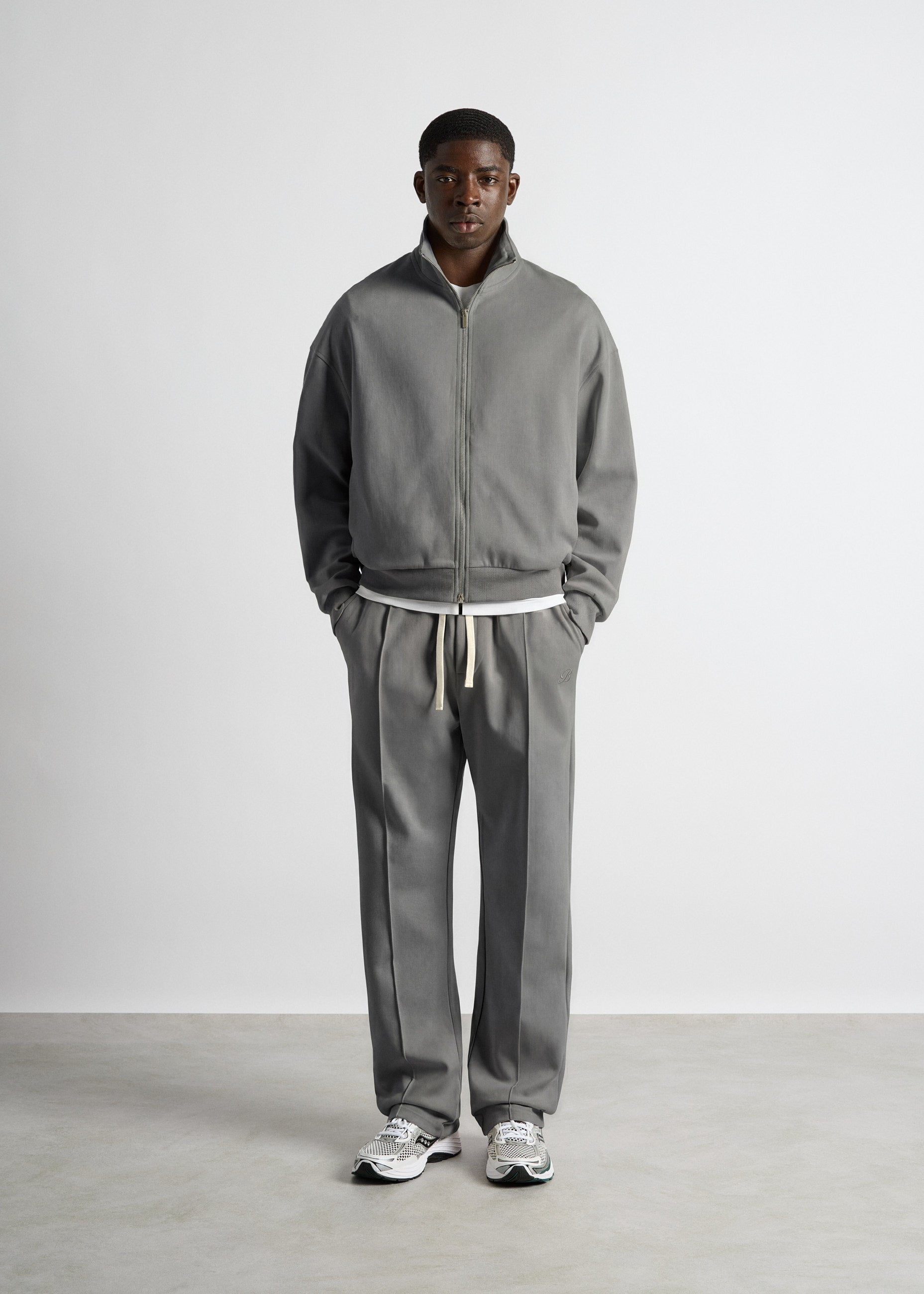 burocs-full-zip-sweater-grey-zweiwegereissverschluss image 5
