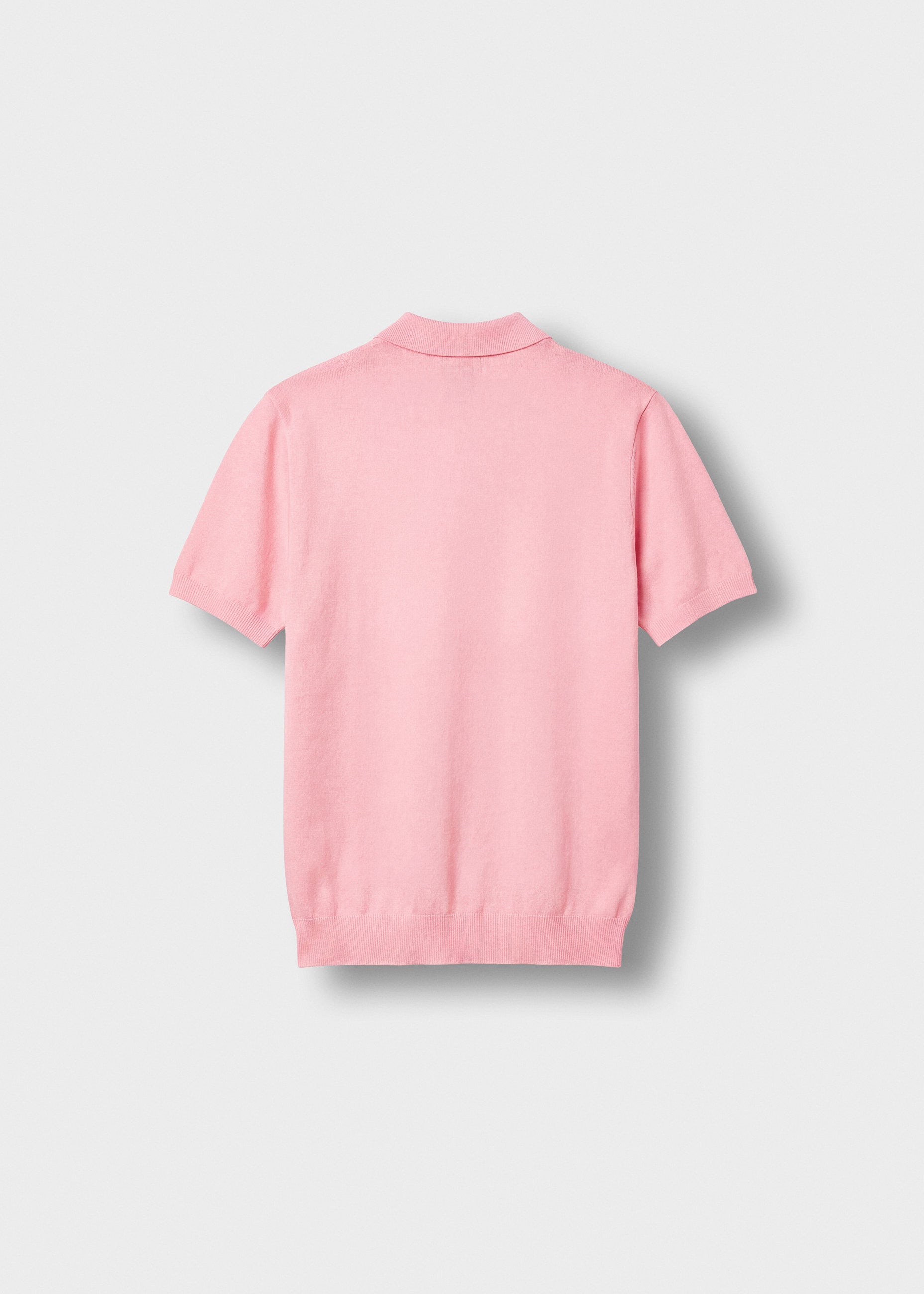 burocs-quarter-zip-polo-shirt-pink-nectar-slim-fit image 2