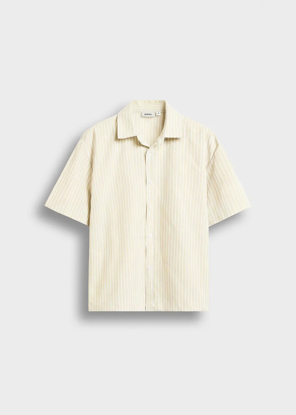 burocs-shirts-boxy-shortsleeve-shirt-pale-yellow-streifen image 1