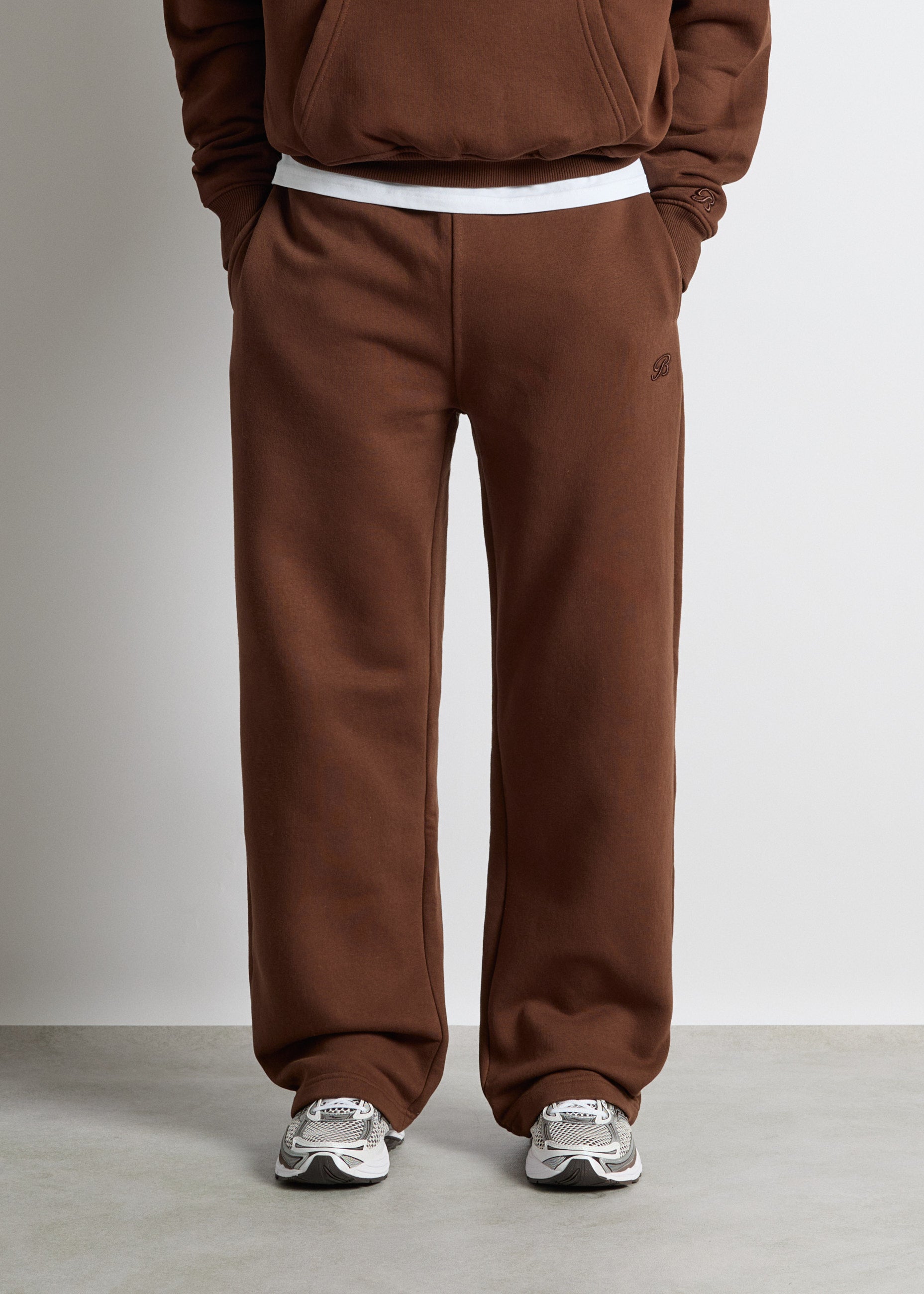 burocs-wide-leg-sweatpants-chocolate-brown-baumwolle image 3