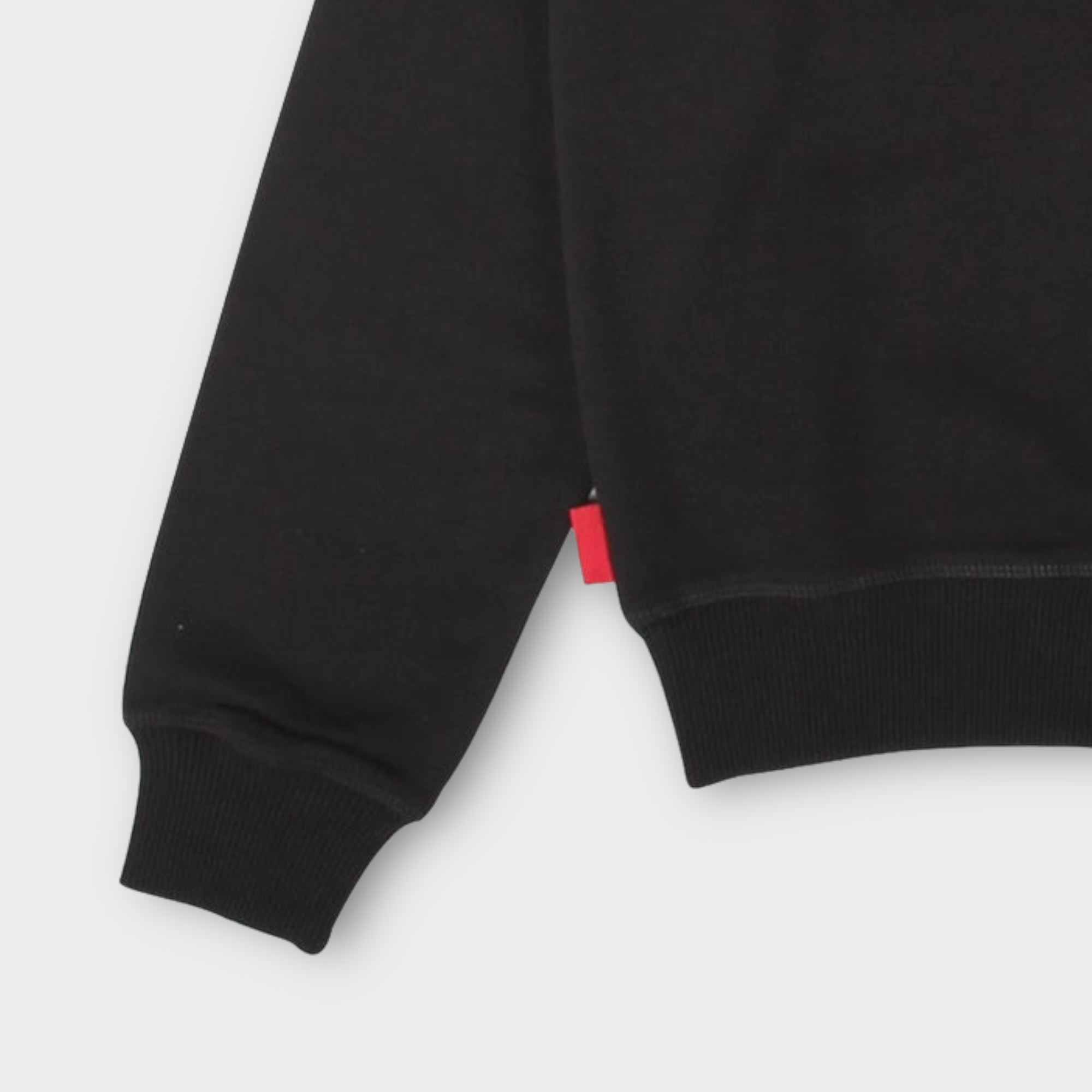 le-fix-lightning-crew-sweatshirt-schwarz-herren-baumwolle image 6