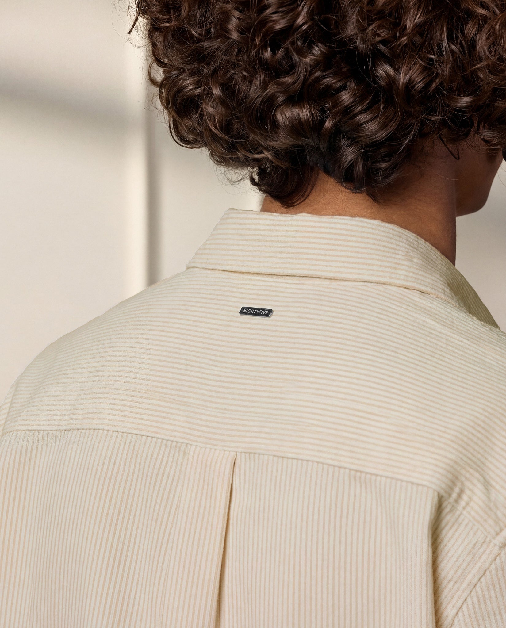 eightyfive-striped-shirt-hemd-yellow-relaxed-fit-baumwolle image 7