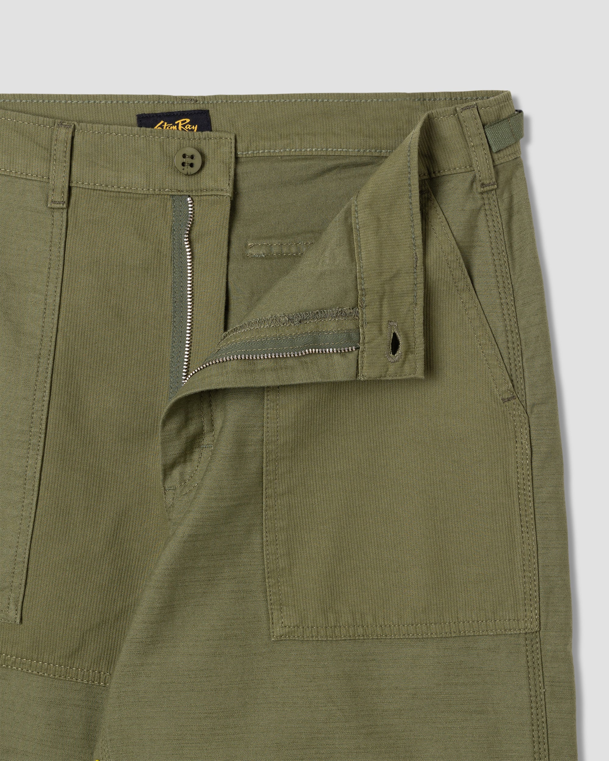 stan-ray-k-pant-herren-hose-olive-poplin-relaxed image 3