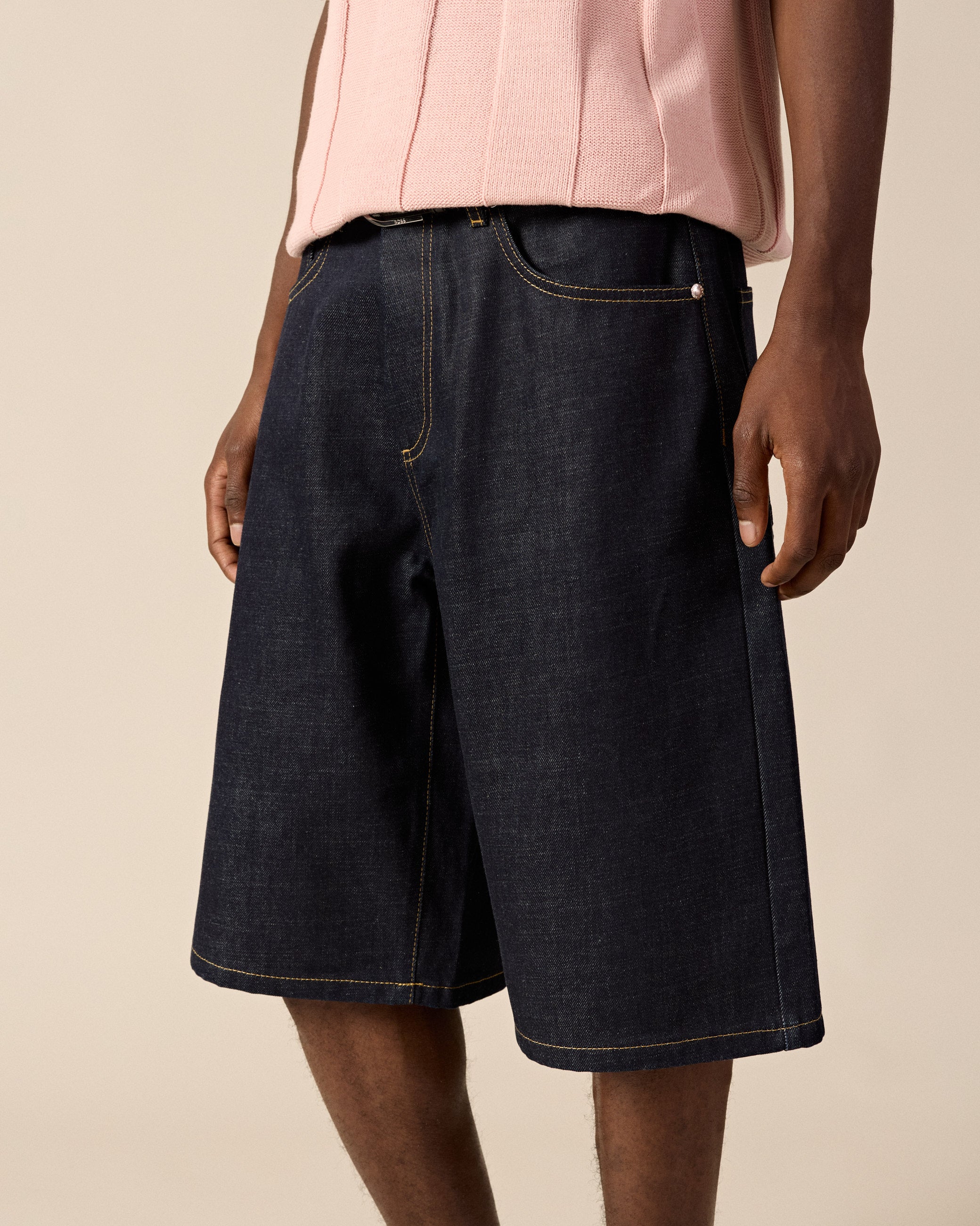 eightyfive-bottoms-distressed-baggy-jorts-shorts-raw-denim image 6