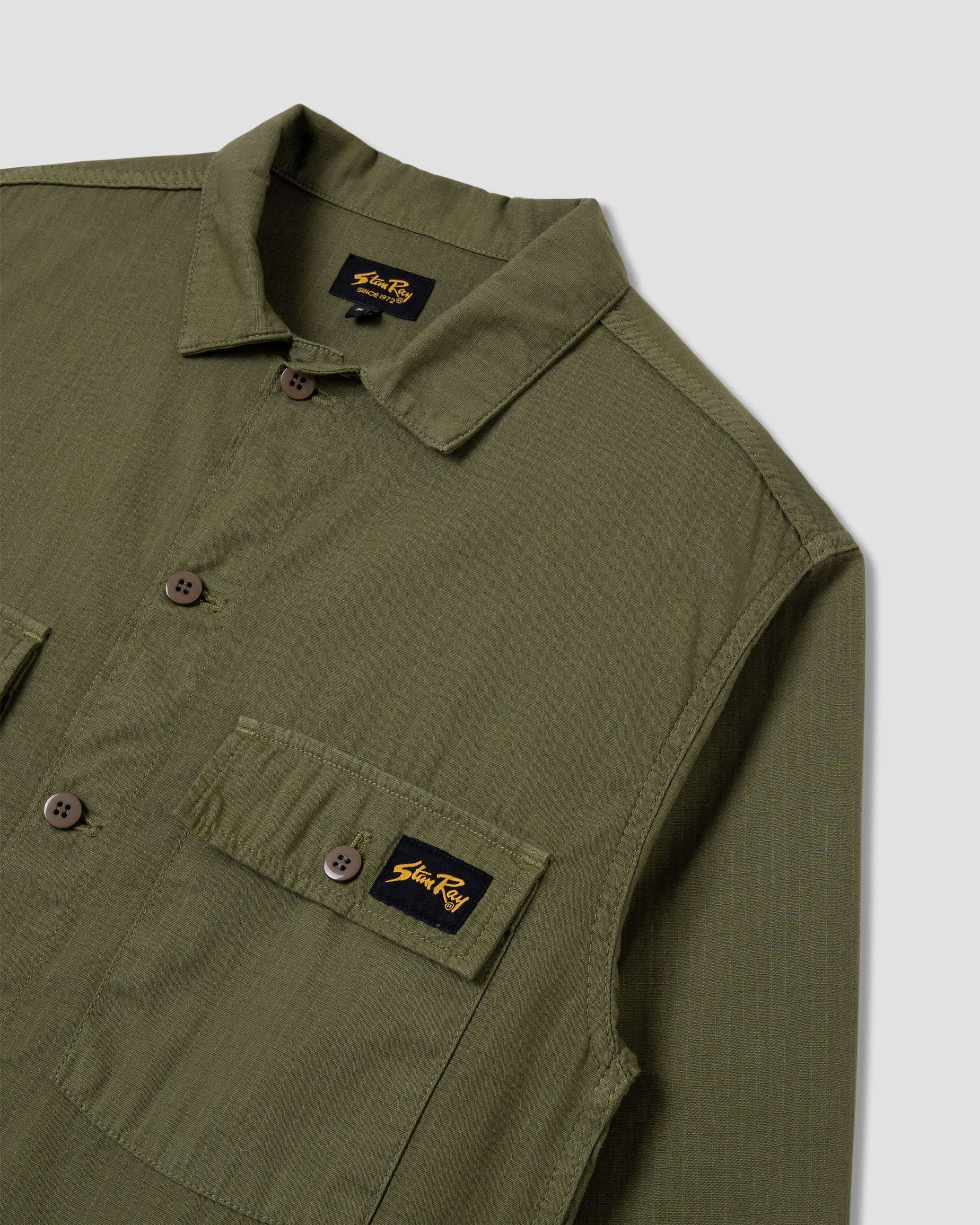 stan-ray-cpo-shirt-hemd-olive-ripstop-baumwolle image 4