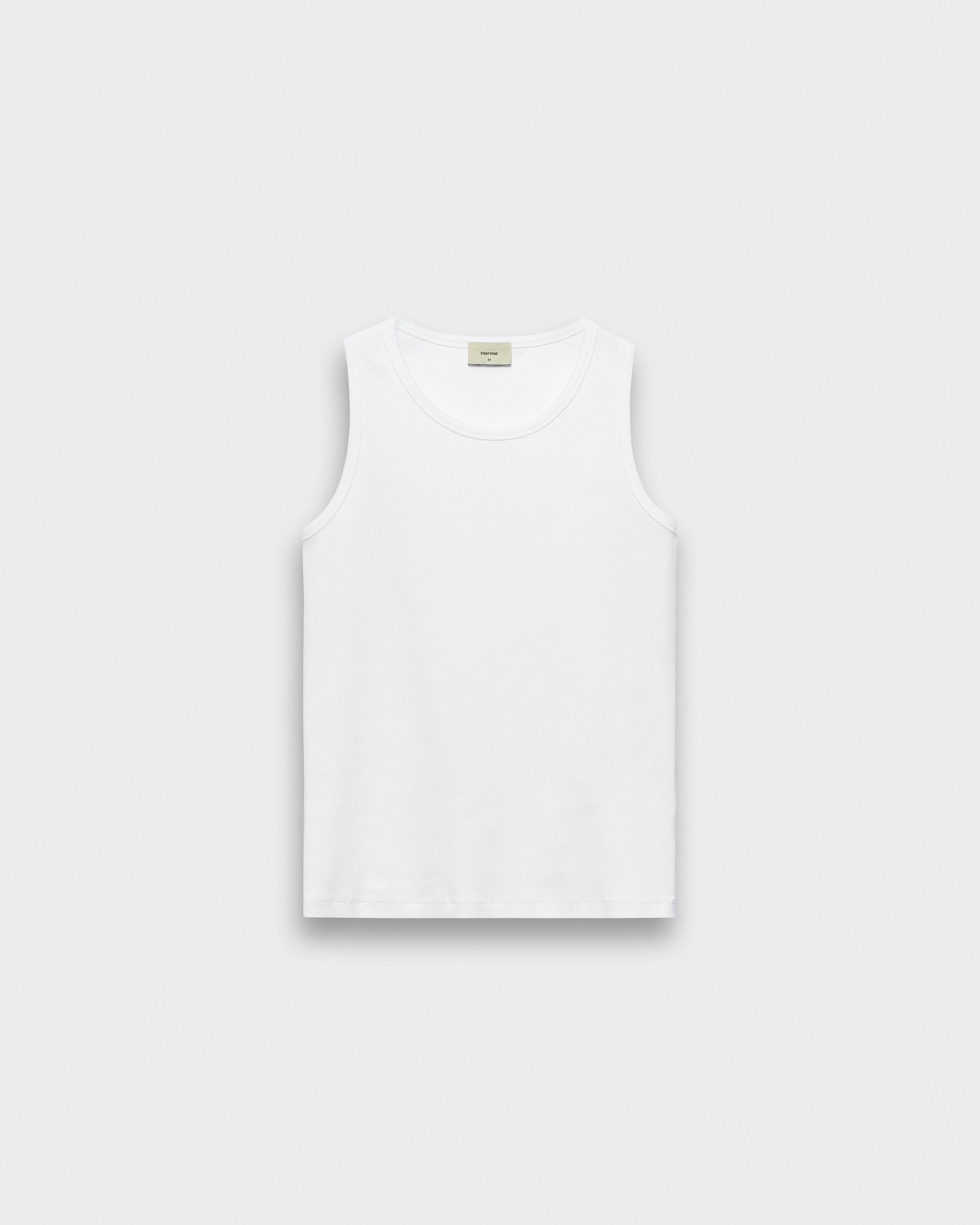 eightyfive-tops-signature-tanktop-white-slim-fit image 1