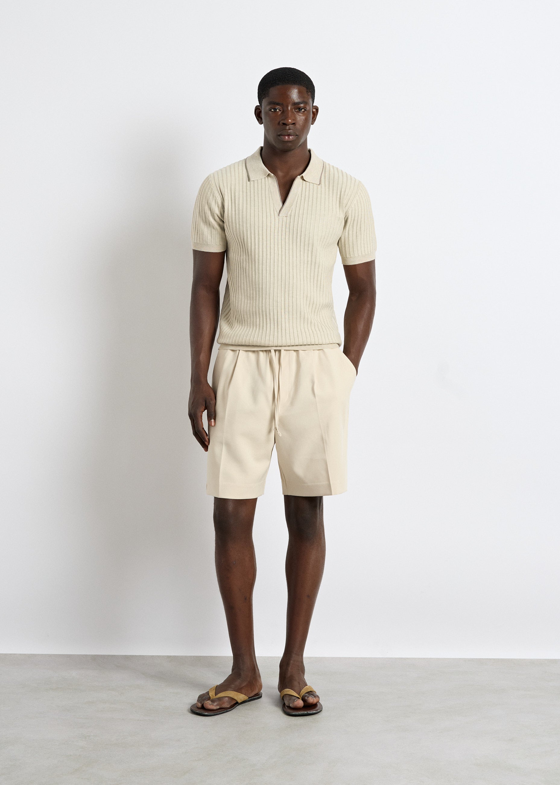 burocs-t-shirts-polo-t-shirt-poloshirt-beige-regular-fit image 5