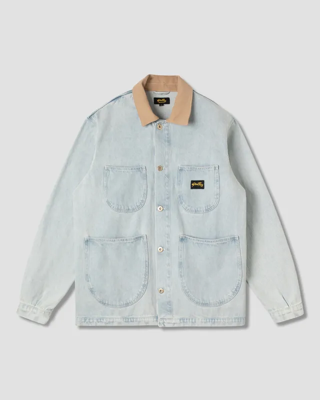 stan-ray-jackets-coverall-jacket-lite-blue-denim-baumwolle image 1