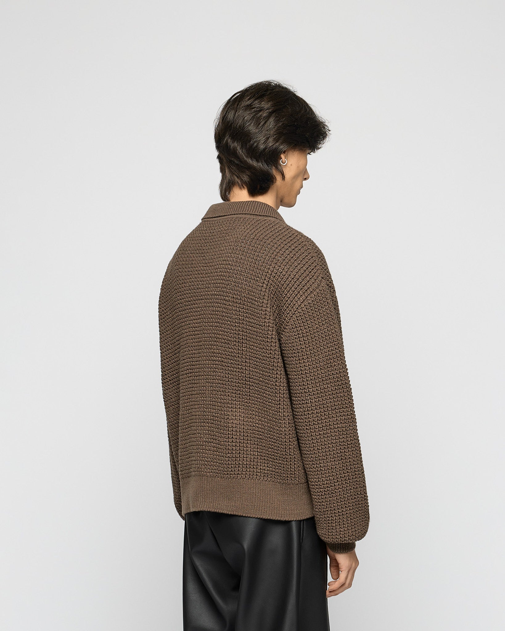eightyfive-tops-knitted-wool-cardigan-herren-brown image 5