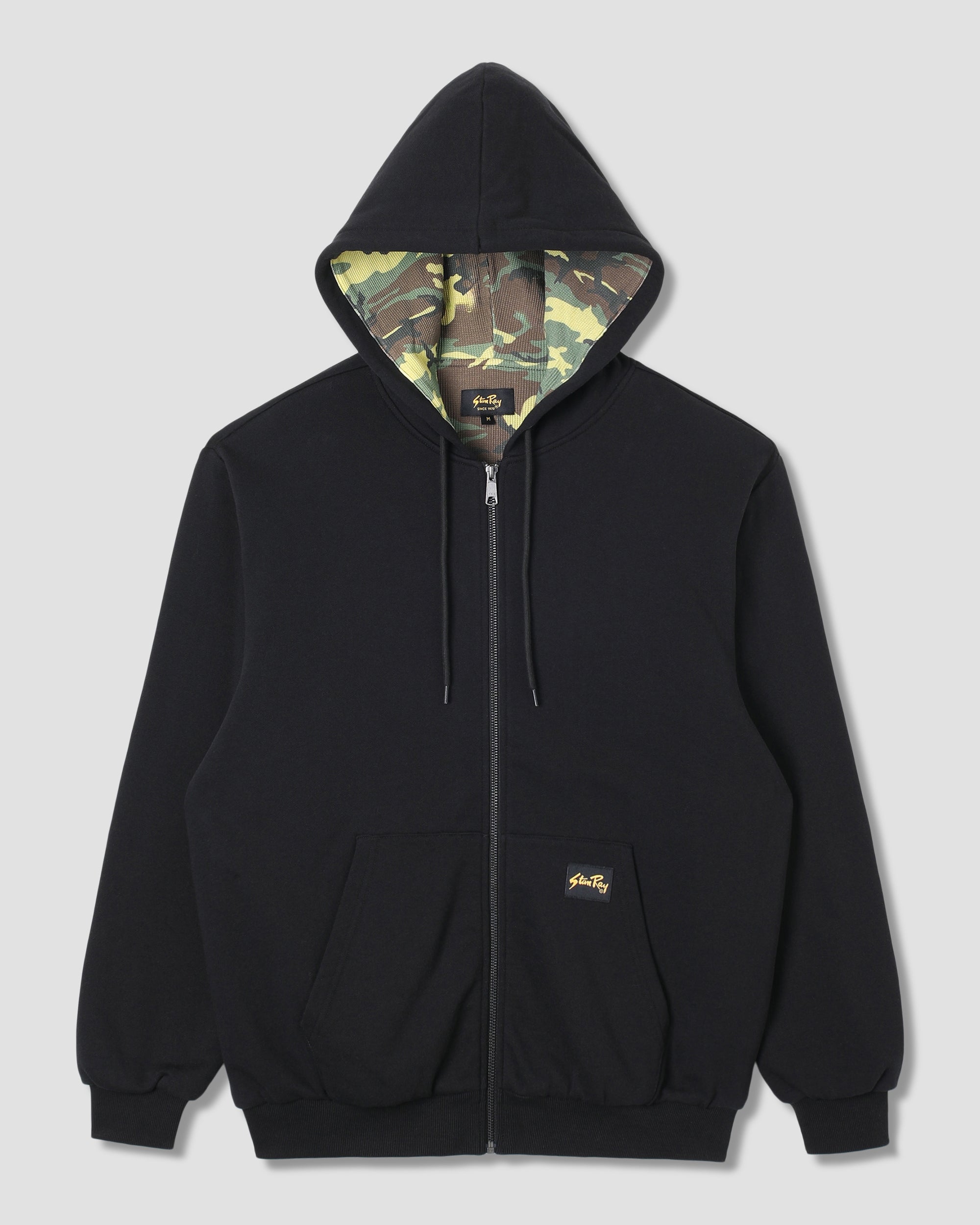 stan-ray-thermal-lined-zip-hood-hoodie-washed-black image 1