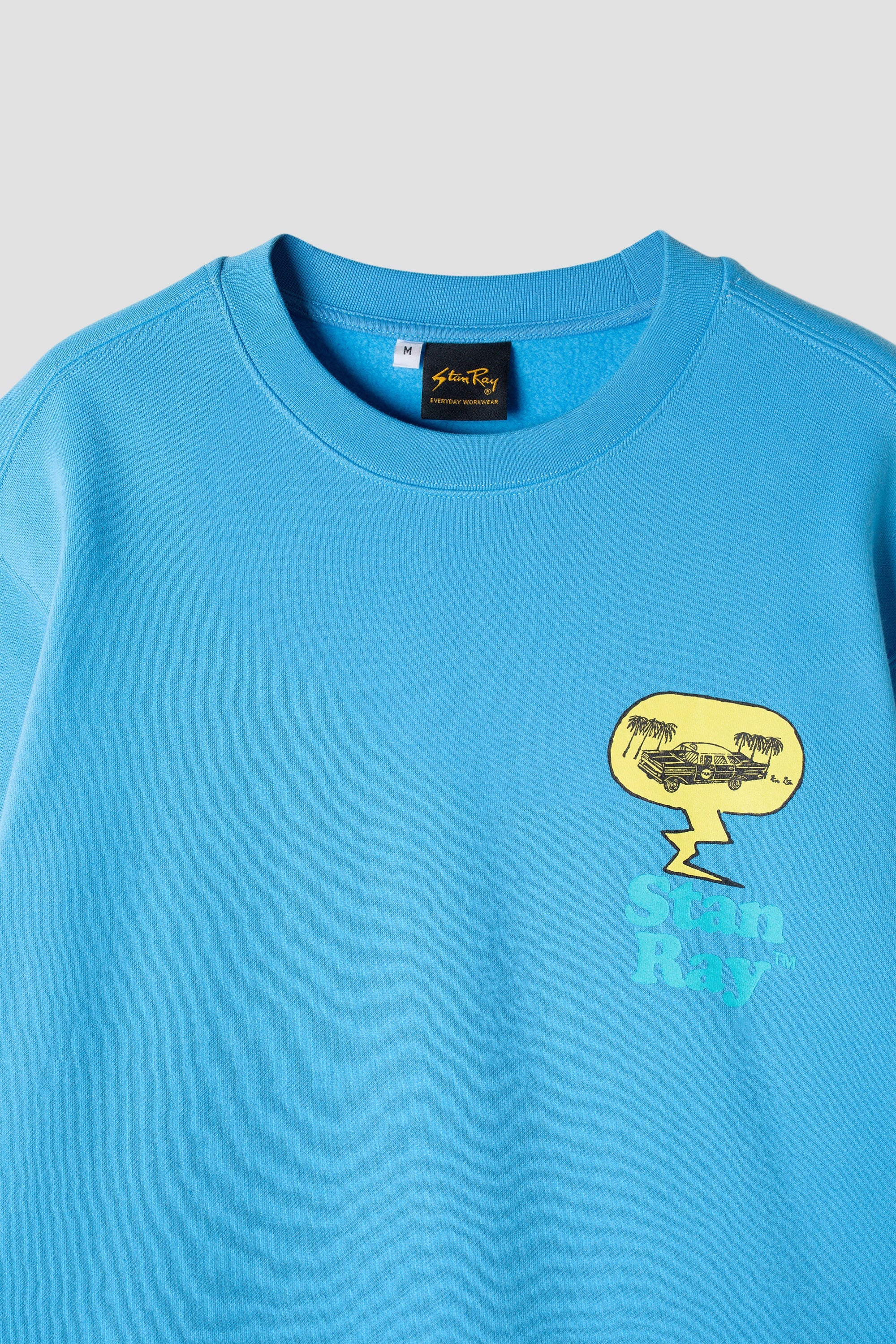 stan-ray-dreamy-bubble-crew-sweatshirt-gulf-blue-print image 3