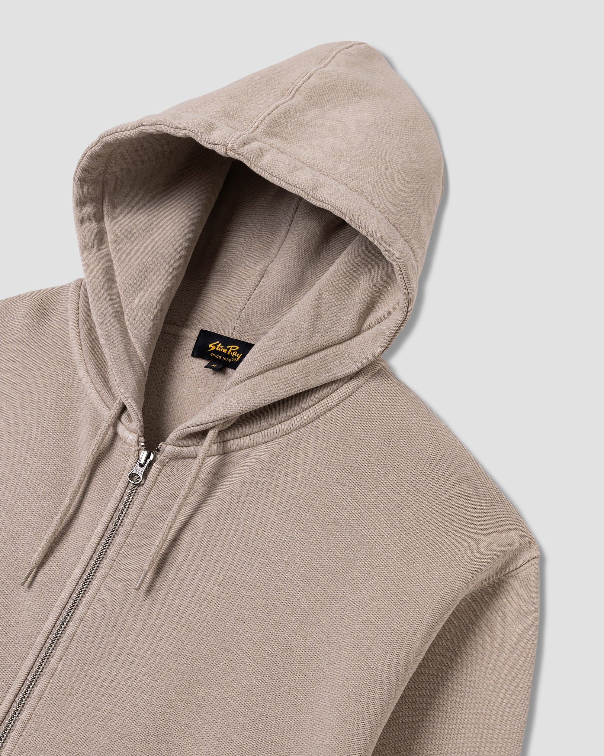 stan-ray-patch-zip-hood-sweatjacke-eucalyptus-baumwolle image 4