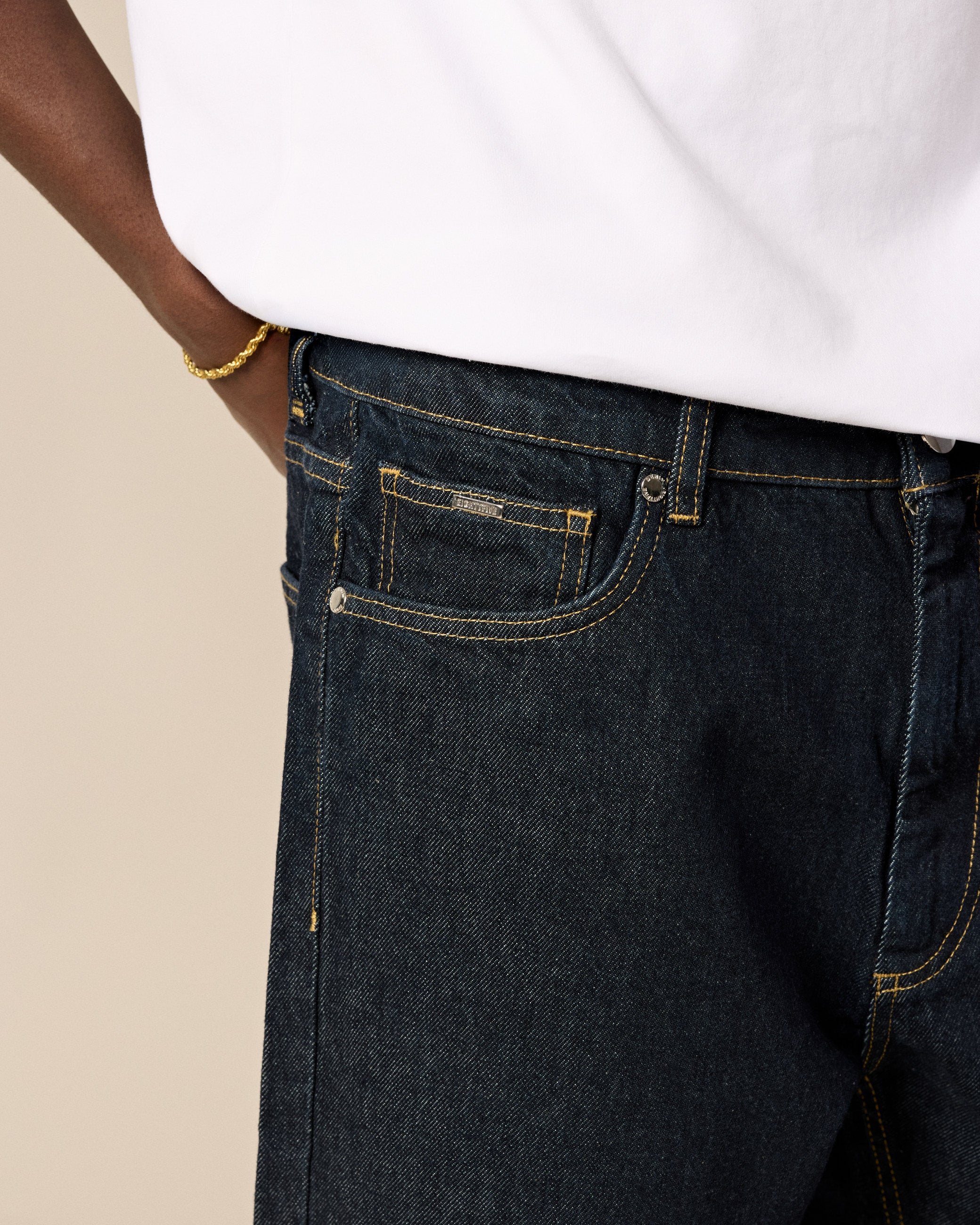 eightyfive-signature-straight-jeans-raw-blue-baumwolle image 6