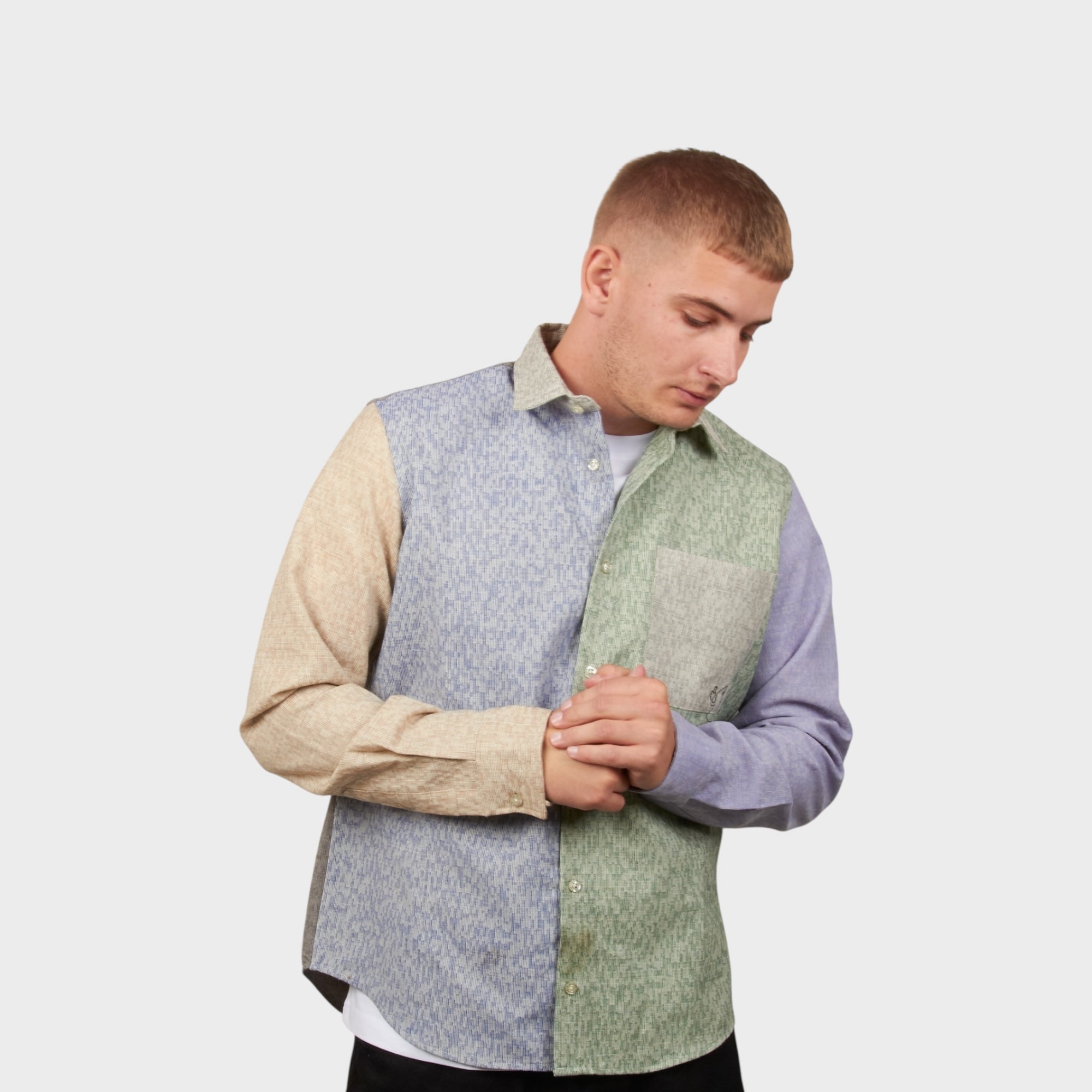 le-fix-glow-shirt-hemd-multi-wollmischung image 4