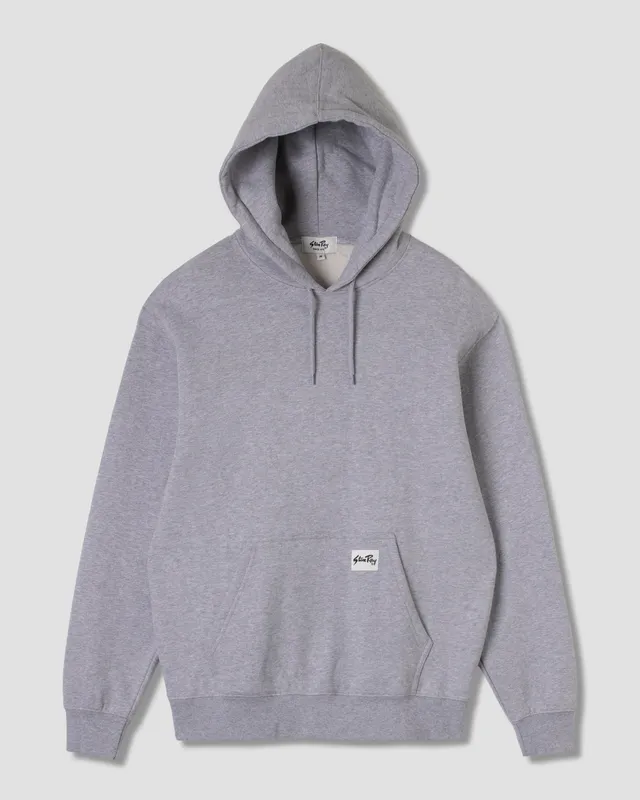 stan-ray-hoods-patch-hood-hoodie-grey-heather-baumwolle image 1