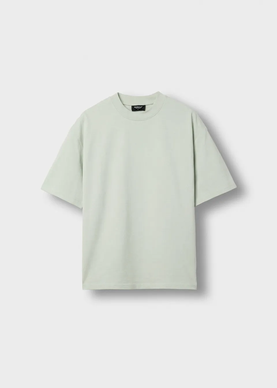 burocs-oversize-t-shirt-herren-mint-baumwolle-240gsm image 1