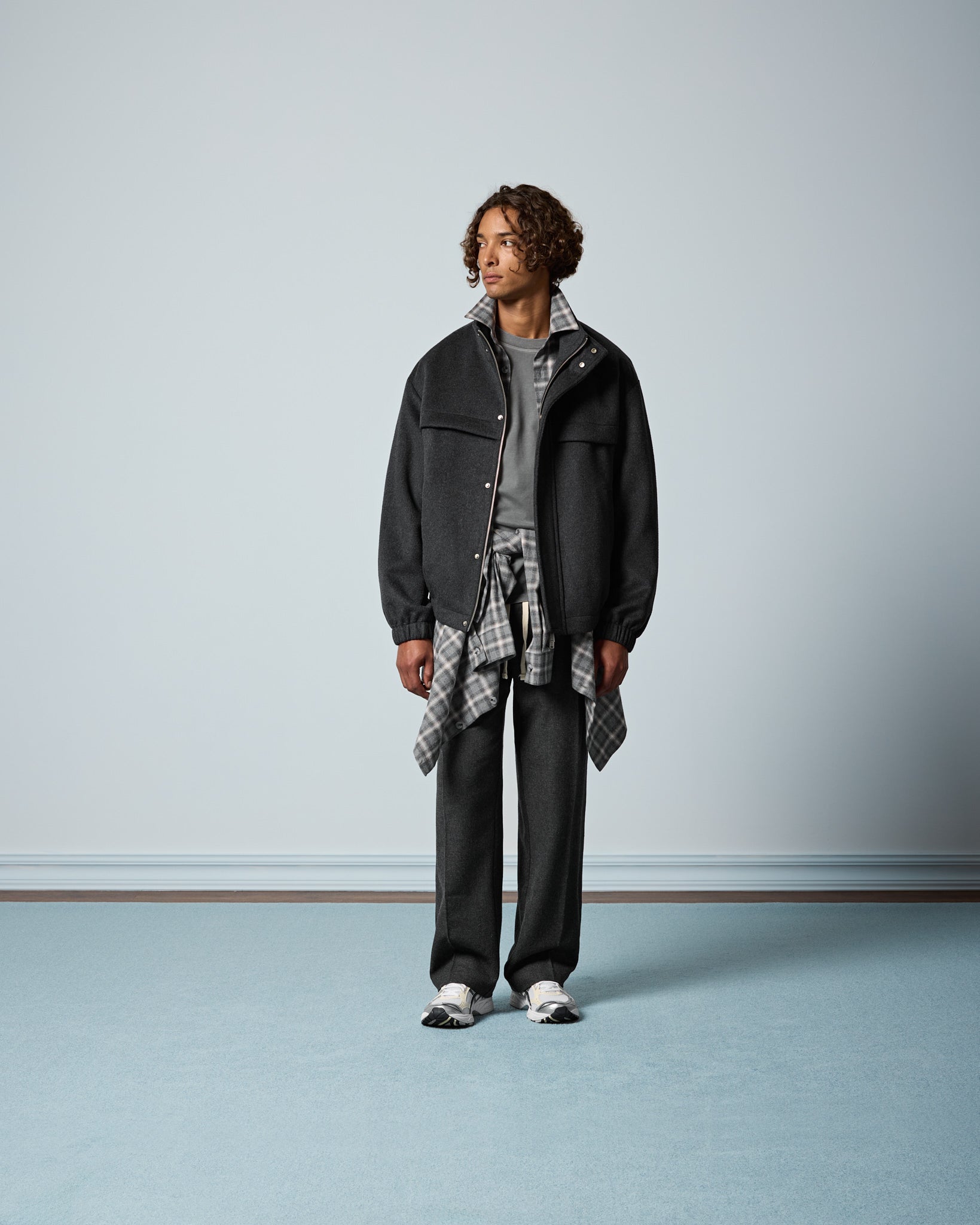 eightyfive-wool-coach-jacket-jacke-grau-wolle image 4