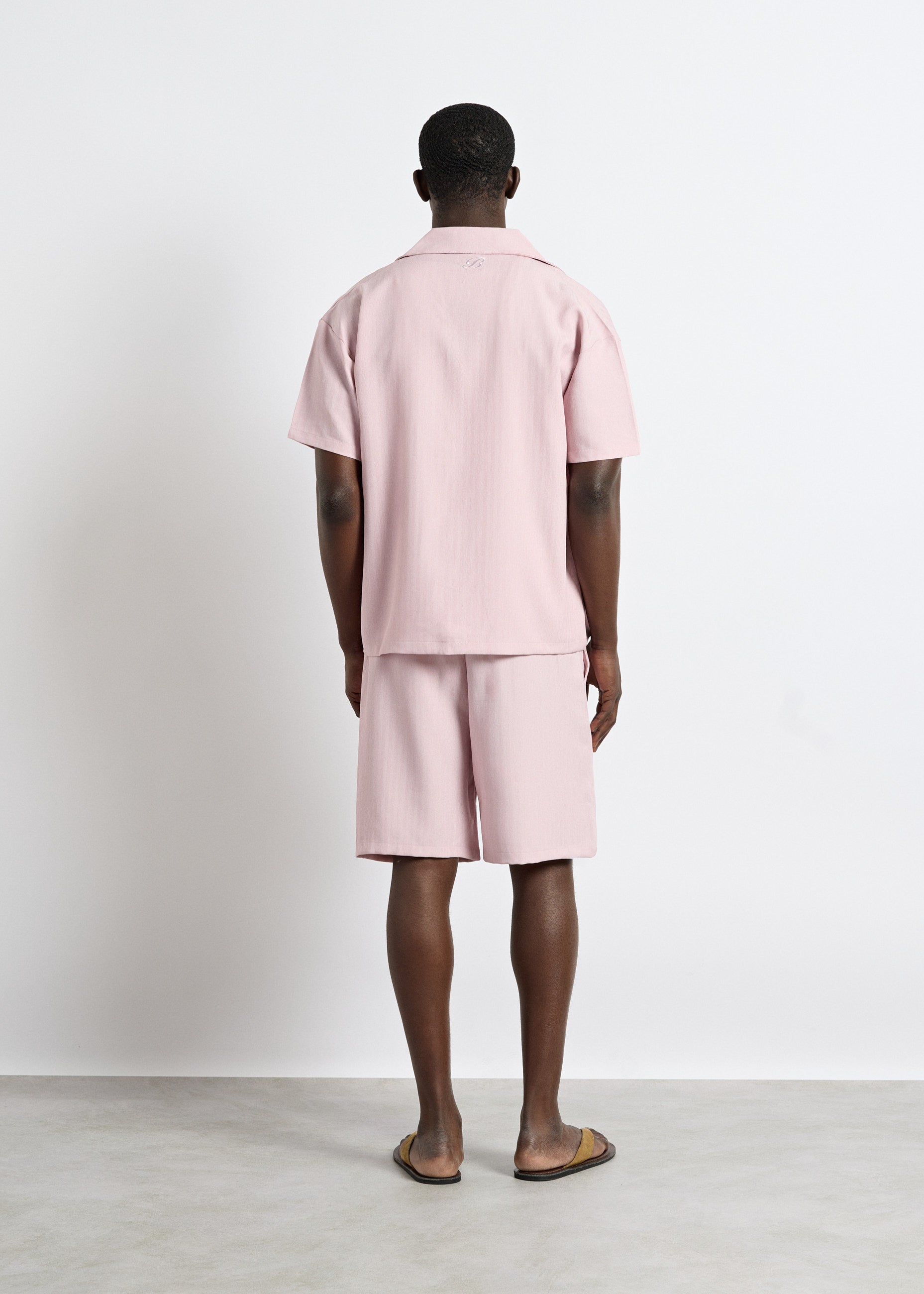 burocs-herringbone-shorts-dusty-rose-fischgr-t-regular-fit image 6
