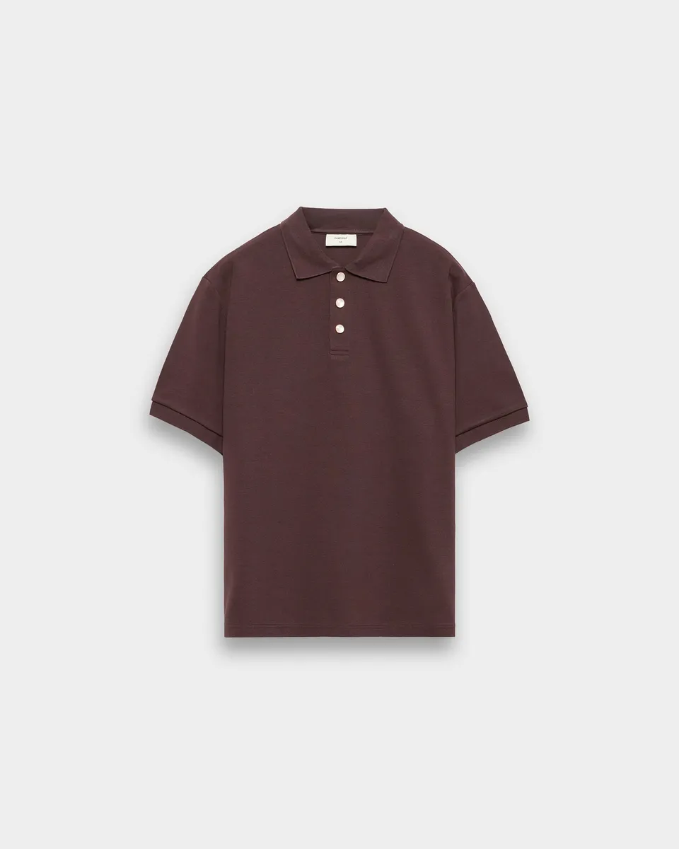 eightyfive-tops-interlock-poloshirt-chocolate-brown-regular image 1