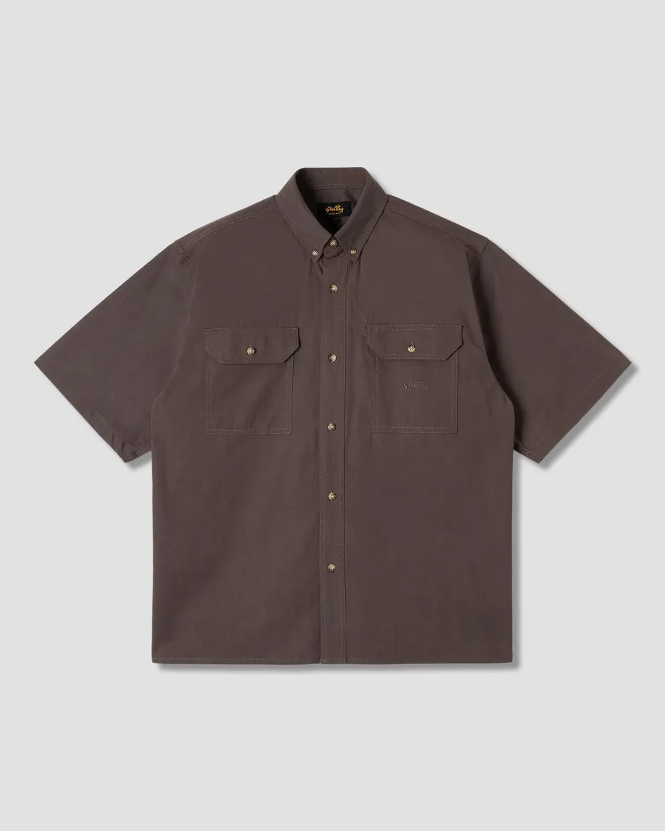 stan-ray-work-shirt-arbeitshemd-washed-black-herren-canvas image 1