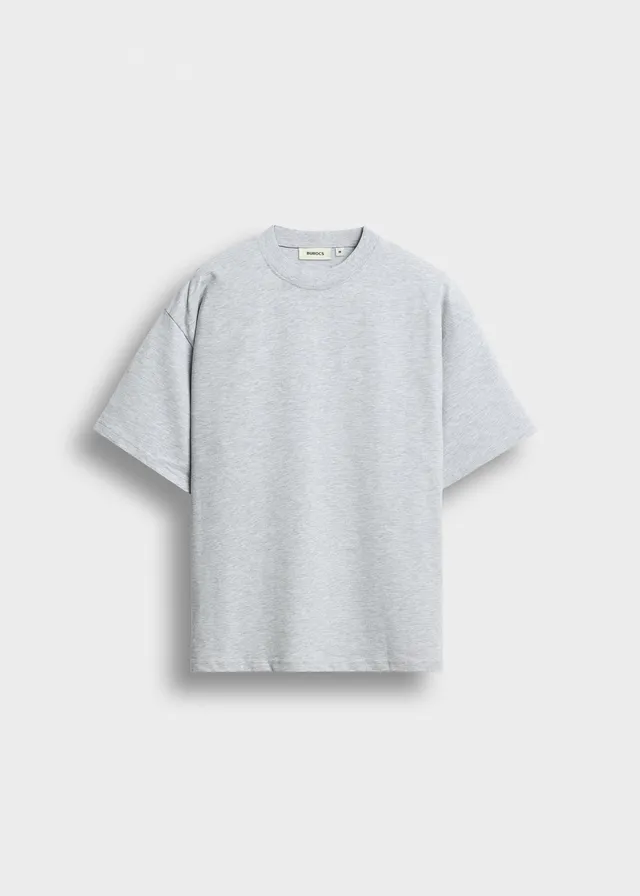 burocs-oversize-t-shirt-herren-t-shirt-ash-grey-stickerei image 1