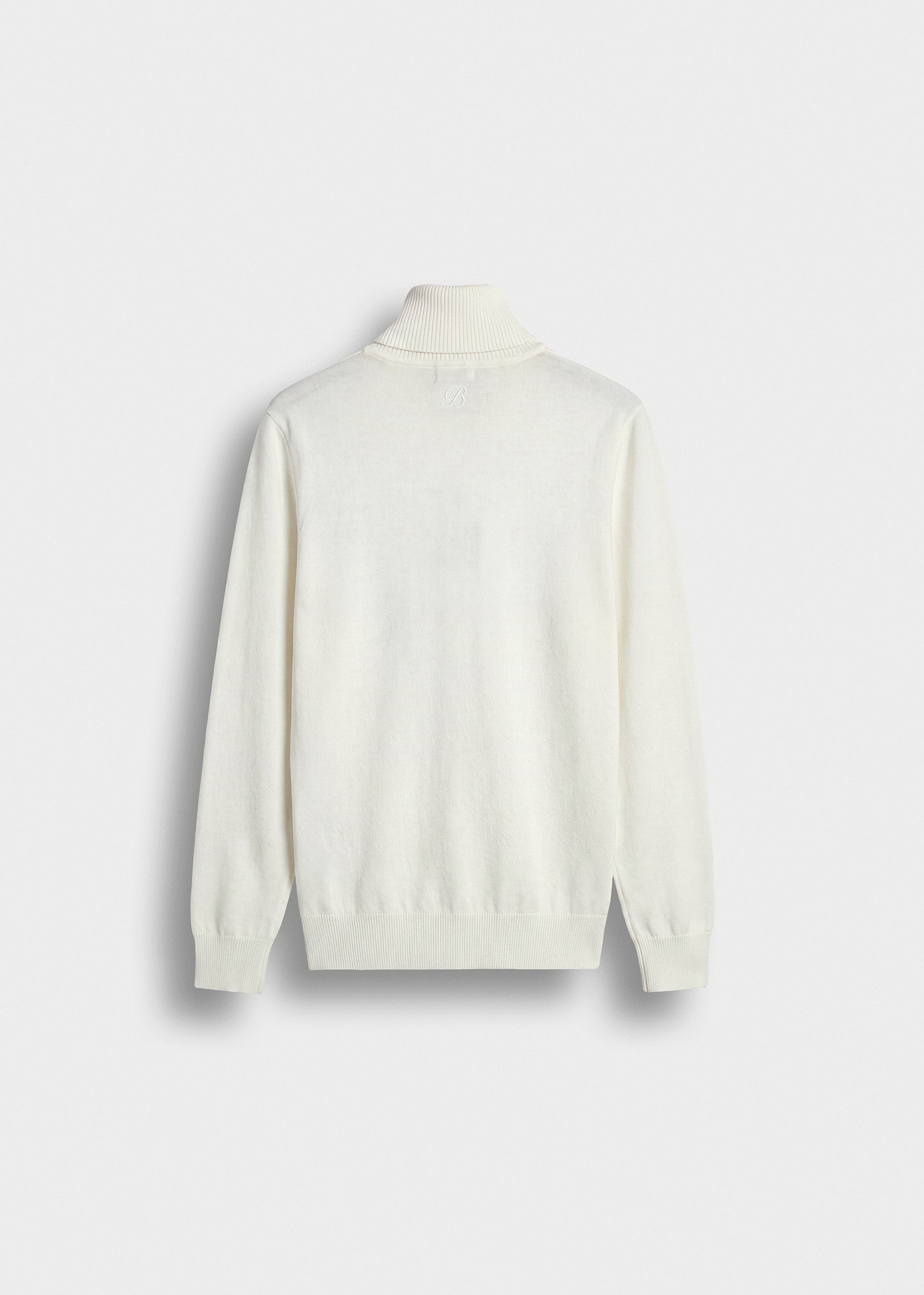burocs-fine-knit-turtleneck-pullover-off-white-m image 2