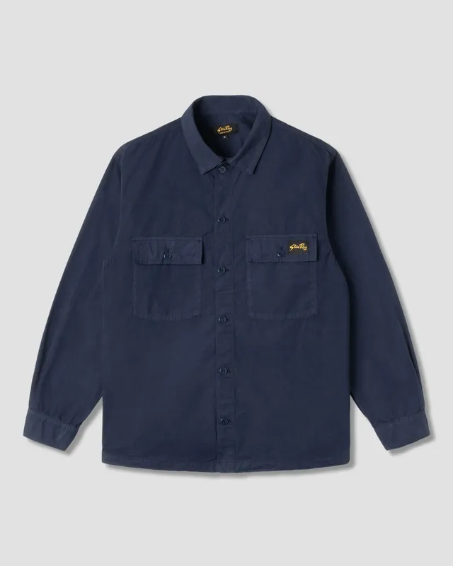 stan-ray-cpo-shirt-hemd-navy-poplin-taschen image 1