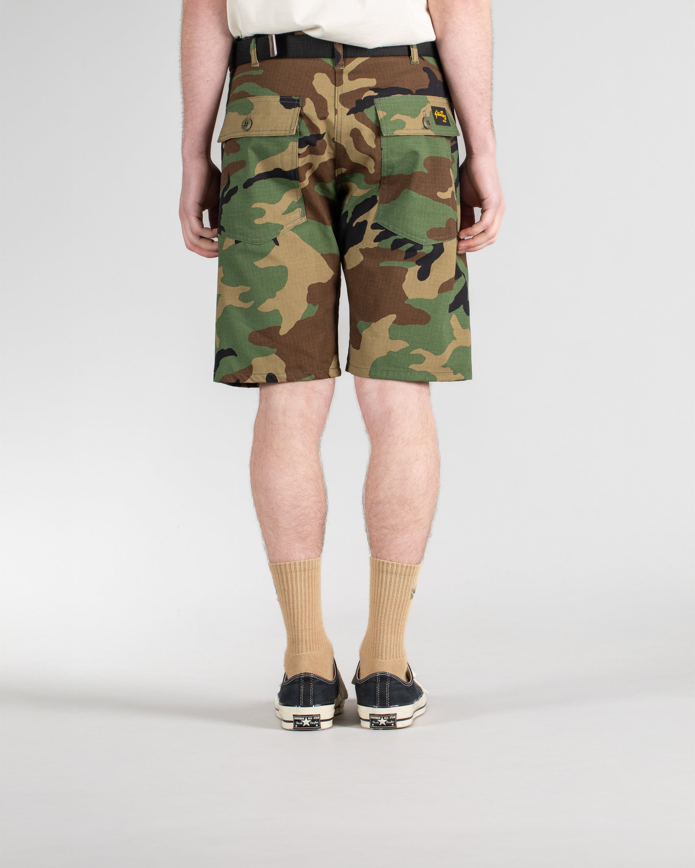 stan-ray-fatigue-shorts-woodland-camo-baumwolle image 7