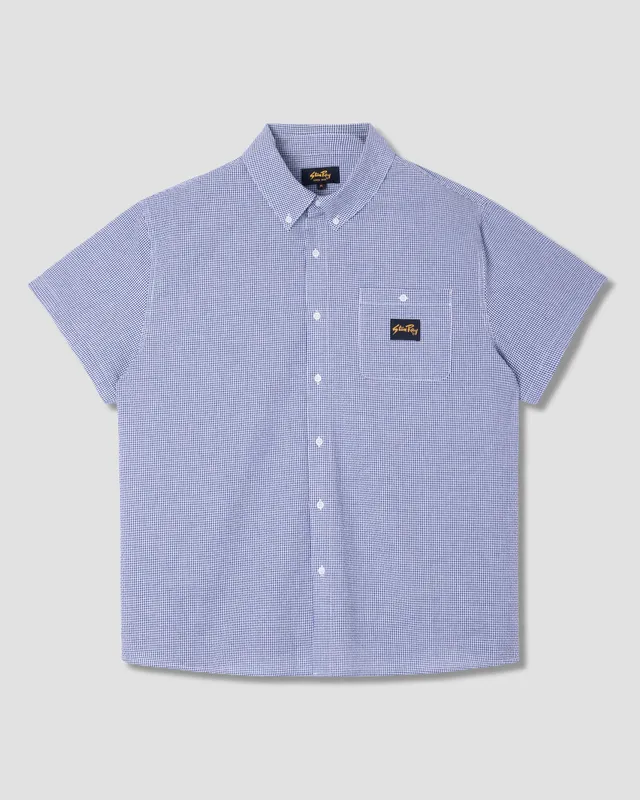 stan-ray-flannel-shirt-hemd-blue-gingham-karo image 1