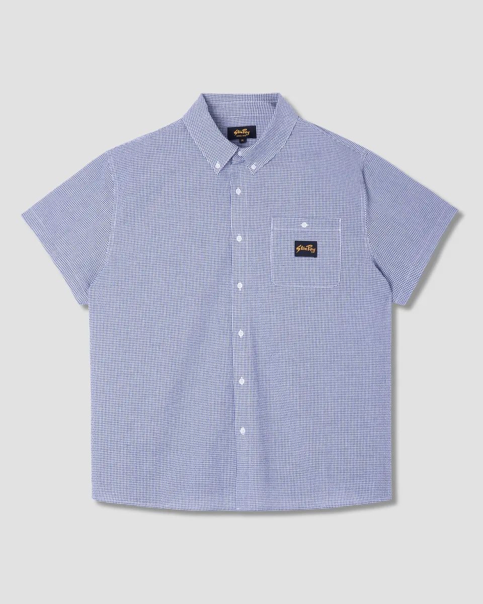 stan-ray-flannel-shirt-hemd-blue-gingham-karo image 1
