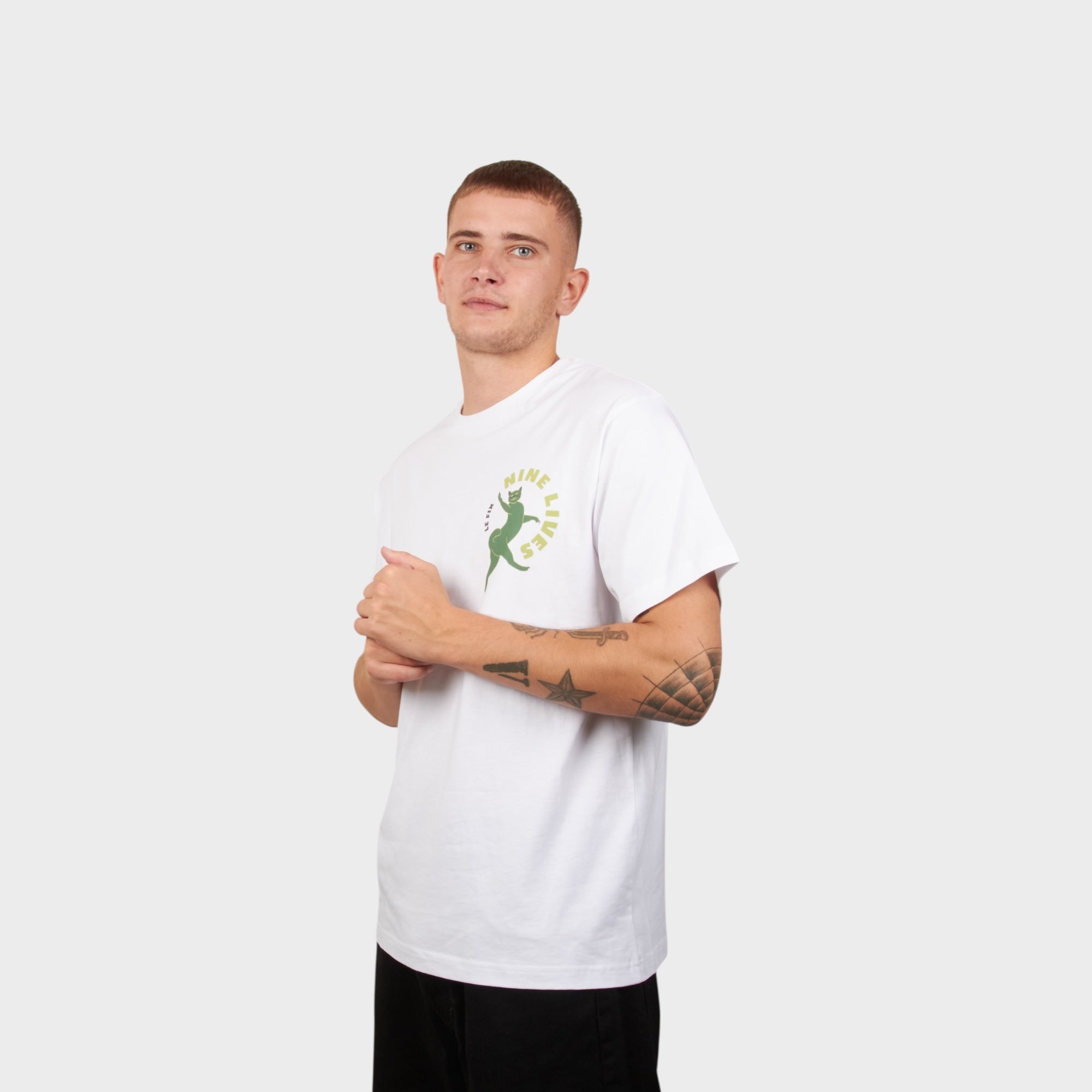 le-fix-nine-lives-t-shirt-wei-baumwoll-shirt-mit-print image 3