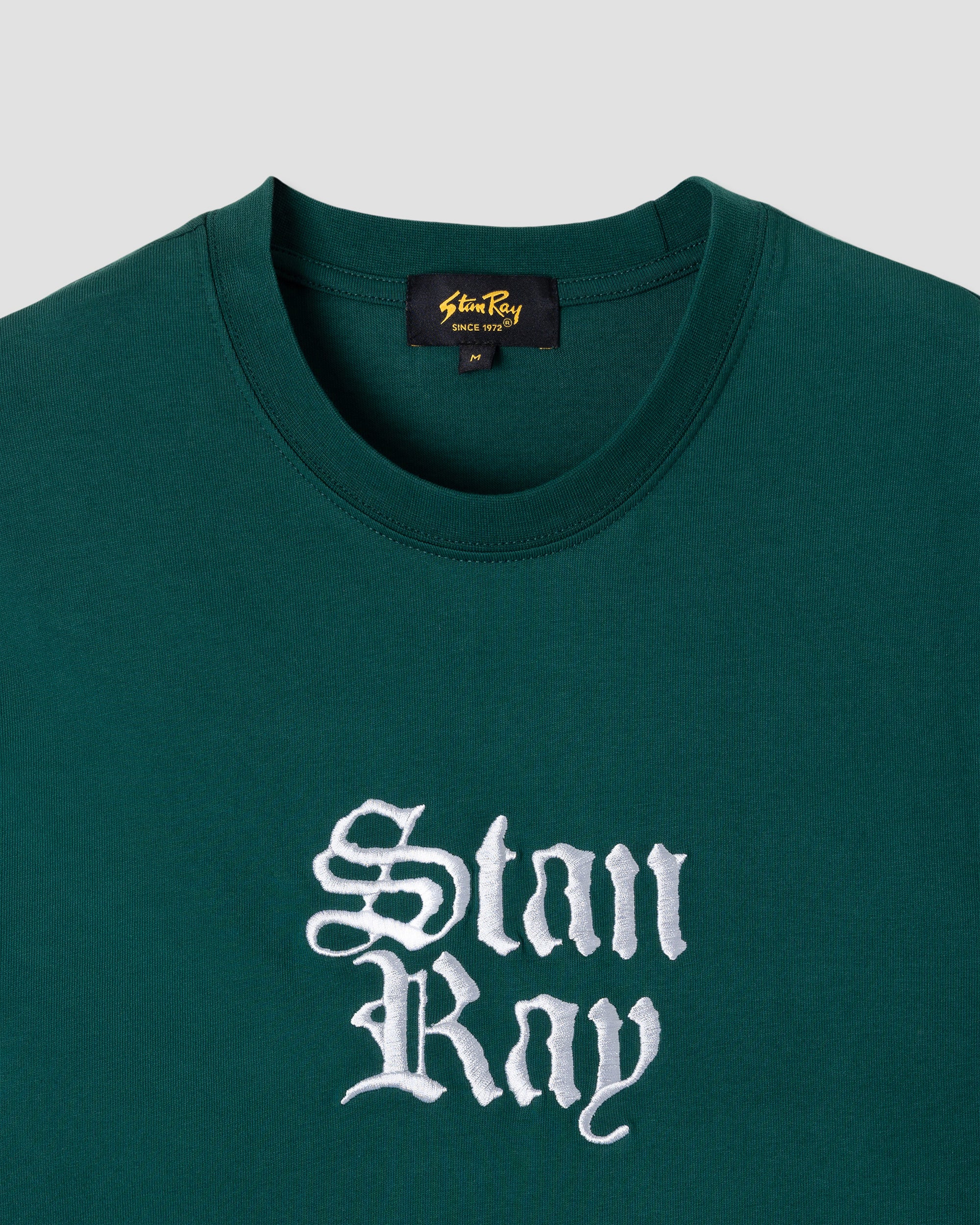 stan-ray-olde-script-t-shirt-botanical-green-220gsm image 3