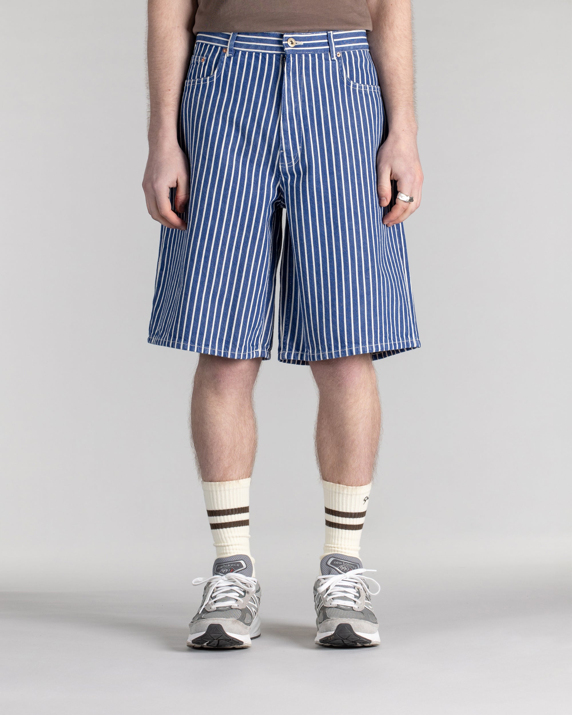 stan-ray-wide-5-short-indigo-hickory-shorts-baumwolle image 2