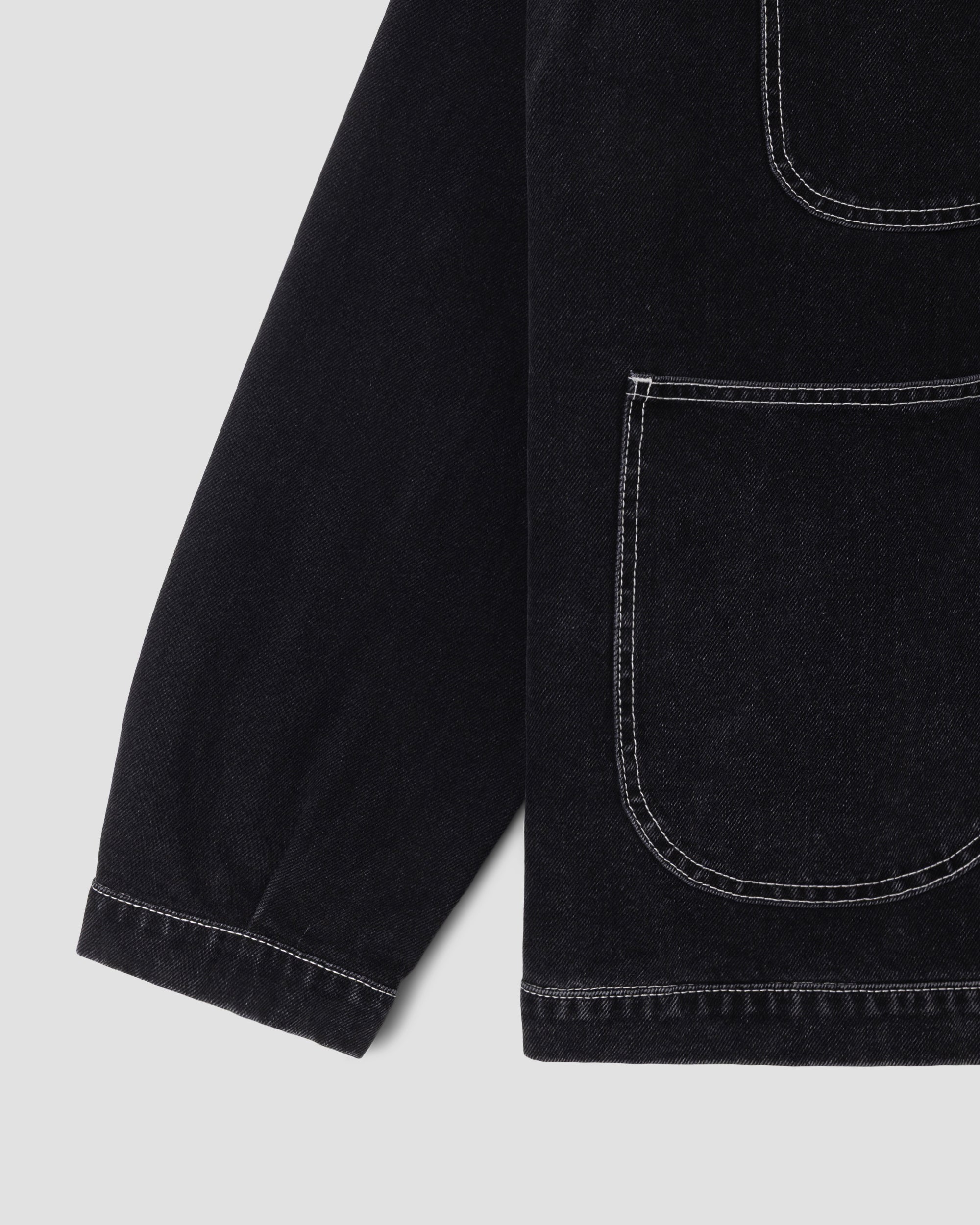 stan-ray-coverall-jacket-washed-black-denim-baumwolle image 3