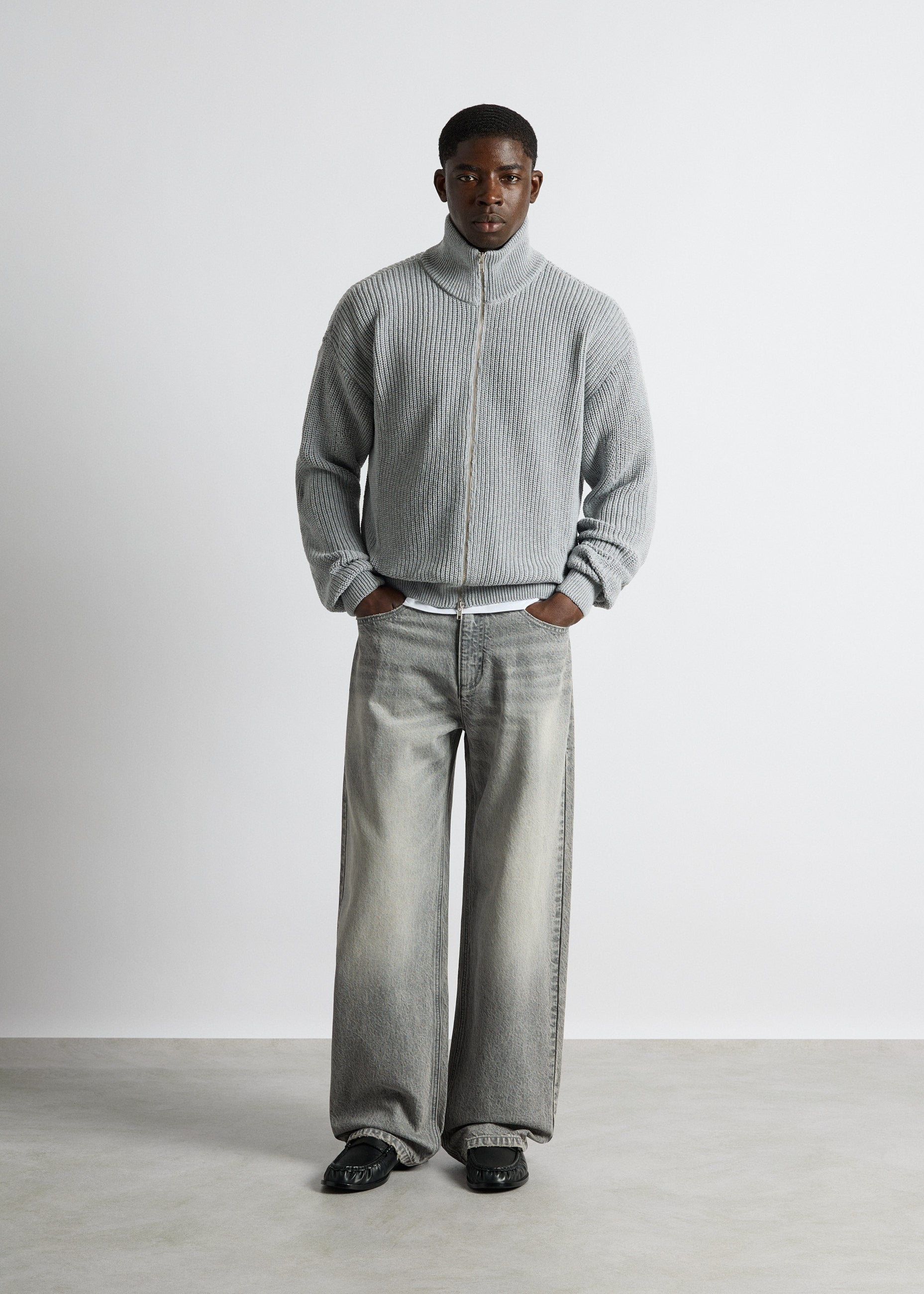 burocs-vince-baggy-fit-jeans-ash-fade-grey-baumwolle image 5