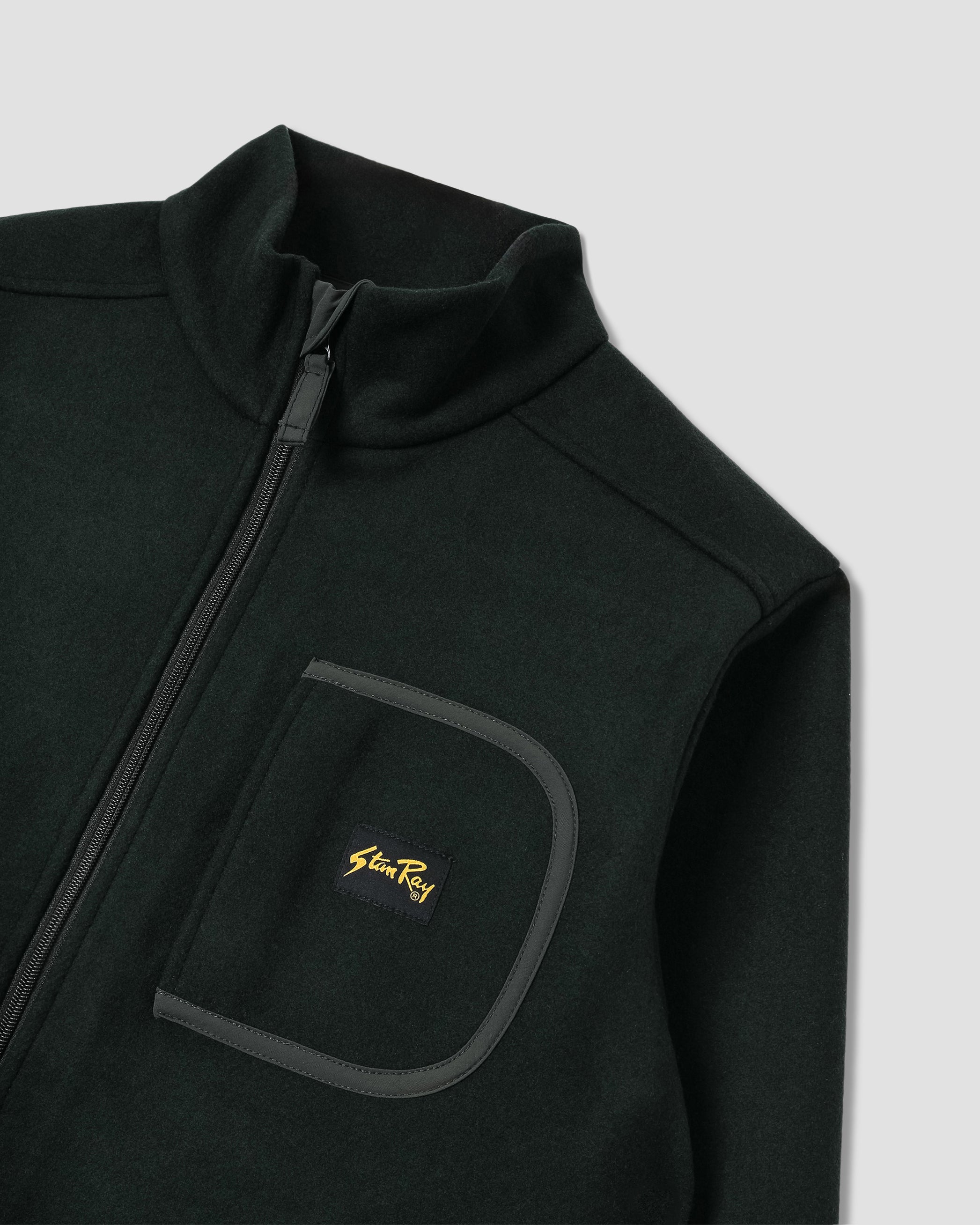 stan-ray-wool-fleece-jacket-fleecejacke-botanical-green-wolle image 6