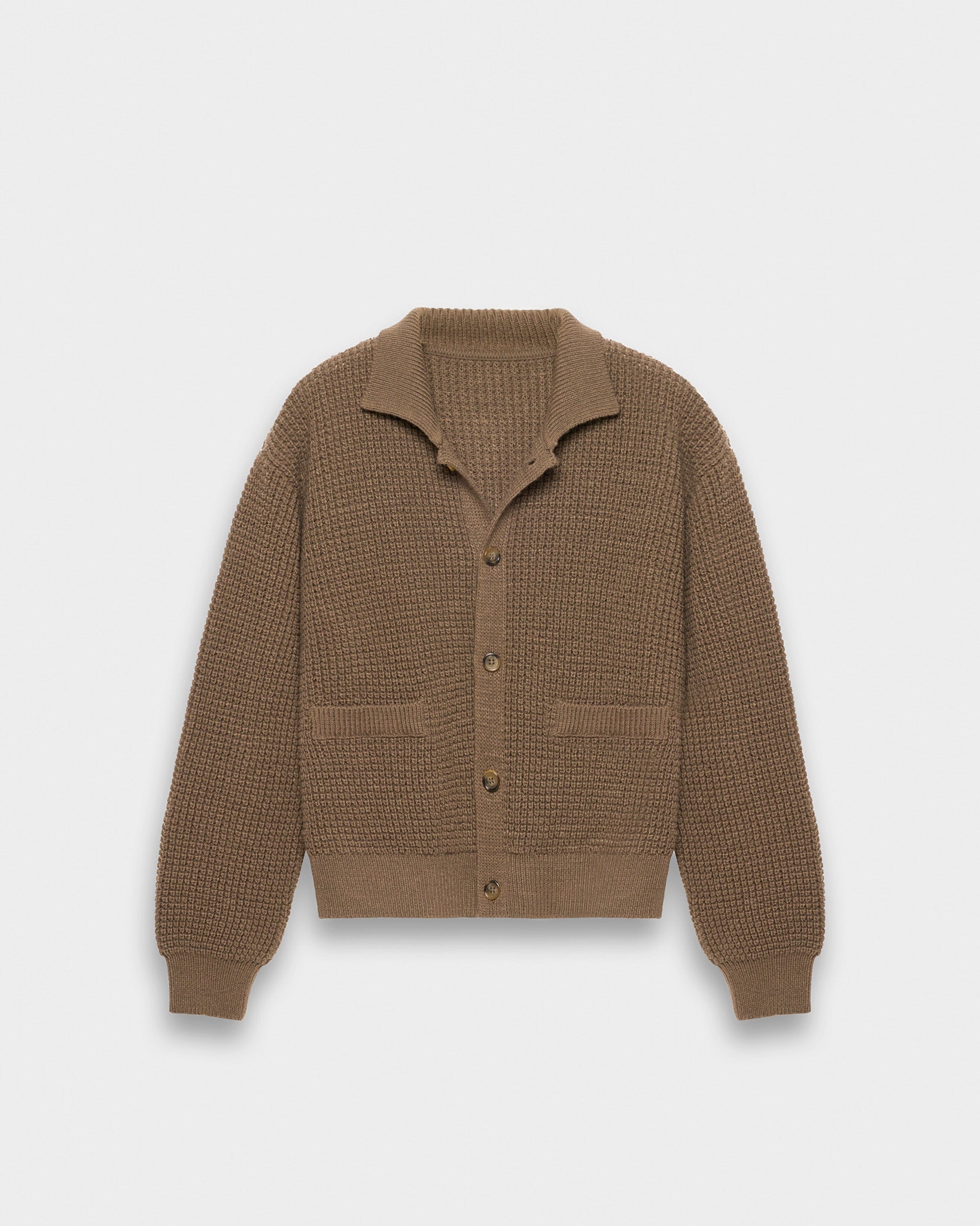 eightyfive-tops-knitted-wool-cardigan-herren-brown image 1