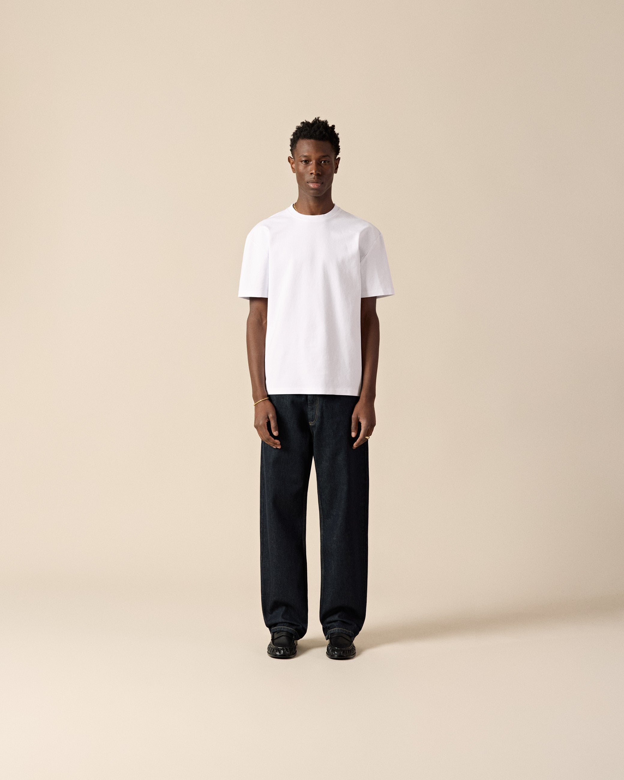 eightyfive-signature-t-shirt-white-baumwolle-regular image 4