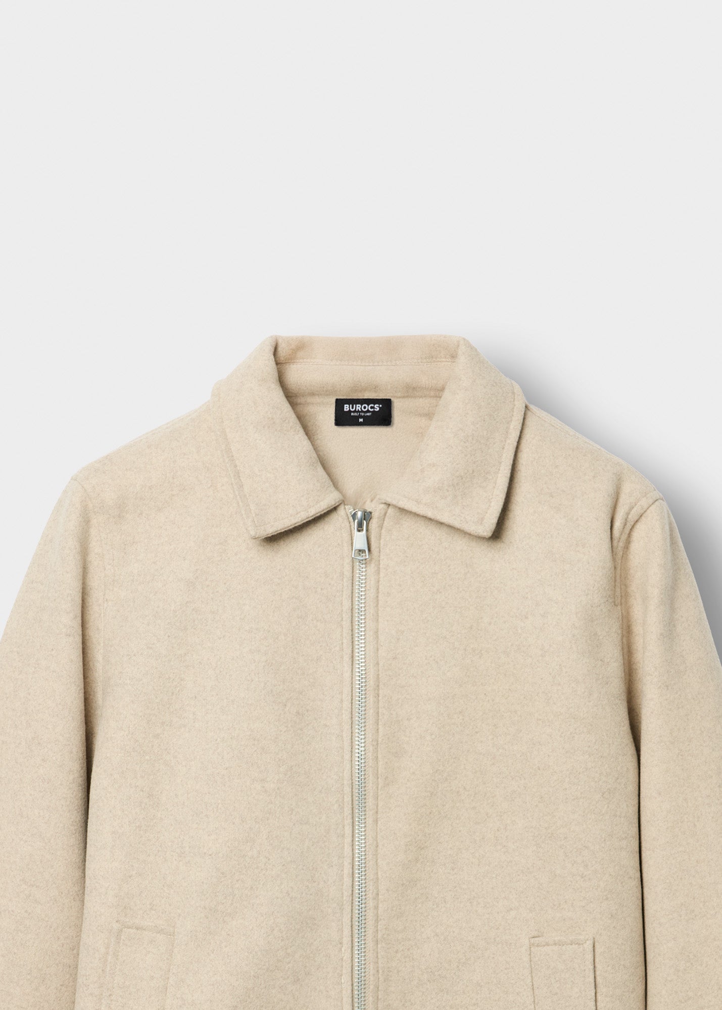 burocs-zipped-jacket-jacke-creme-kent-kragen-wolloptik image 3