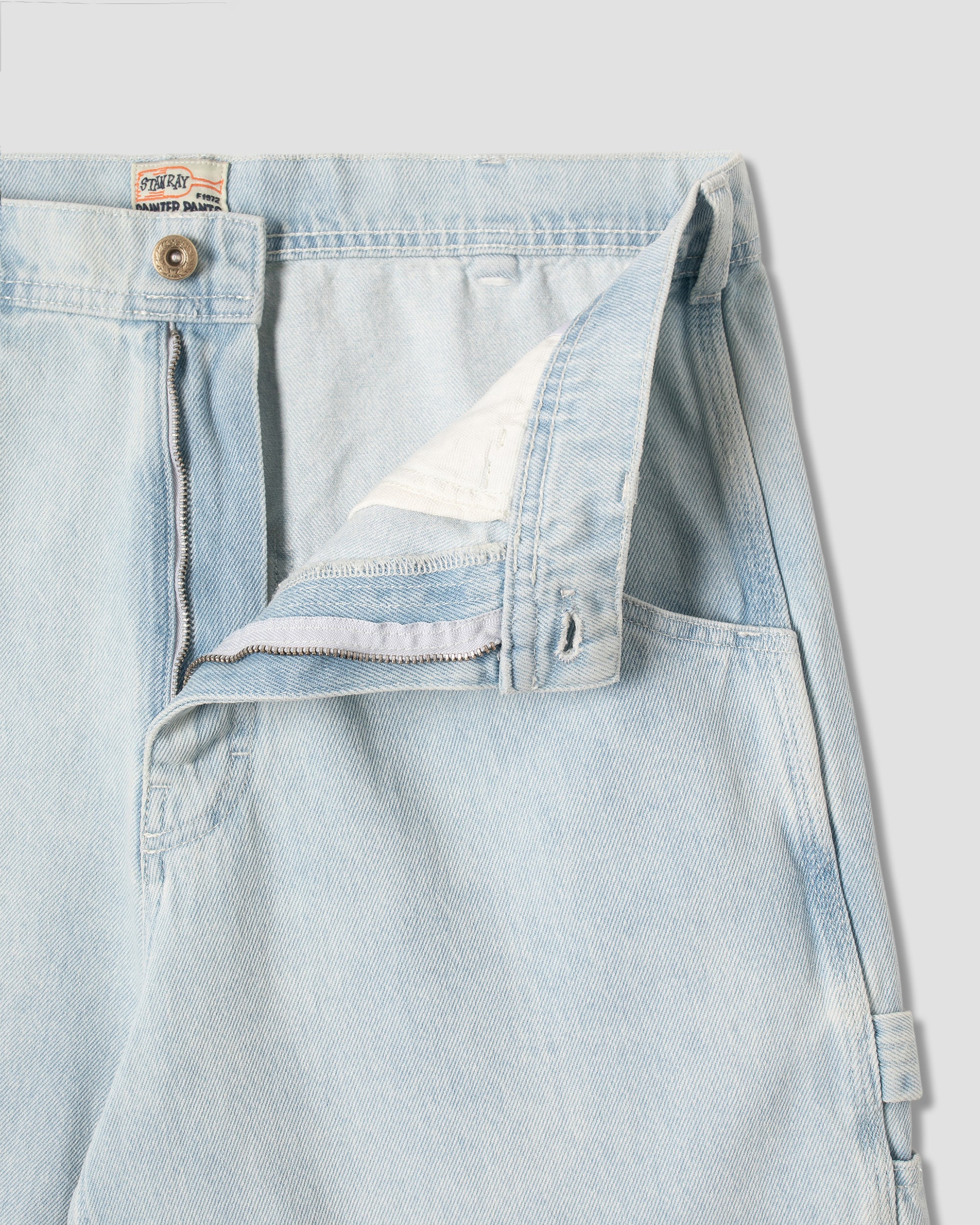 stan-ray-big-job-short-shorts-lite-blue-denim-relaxed image 6