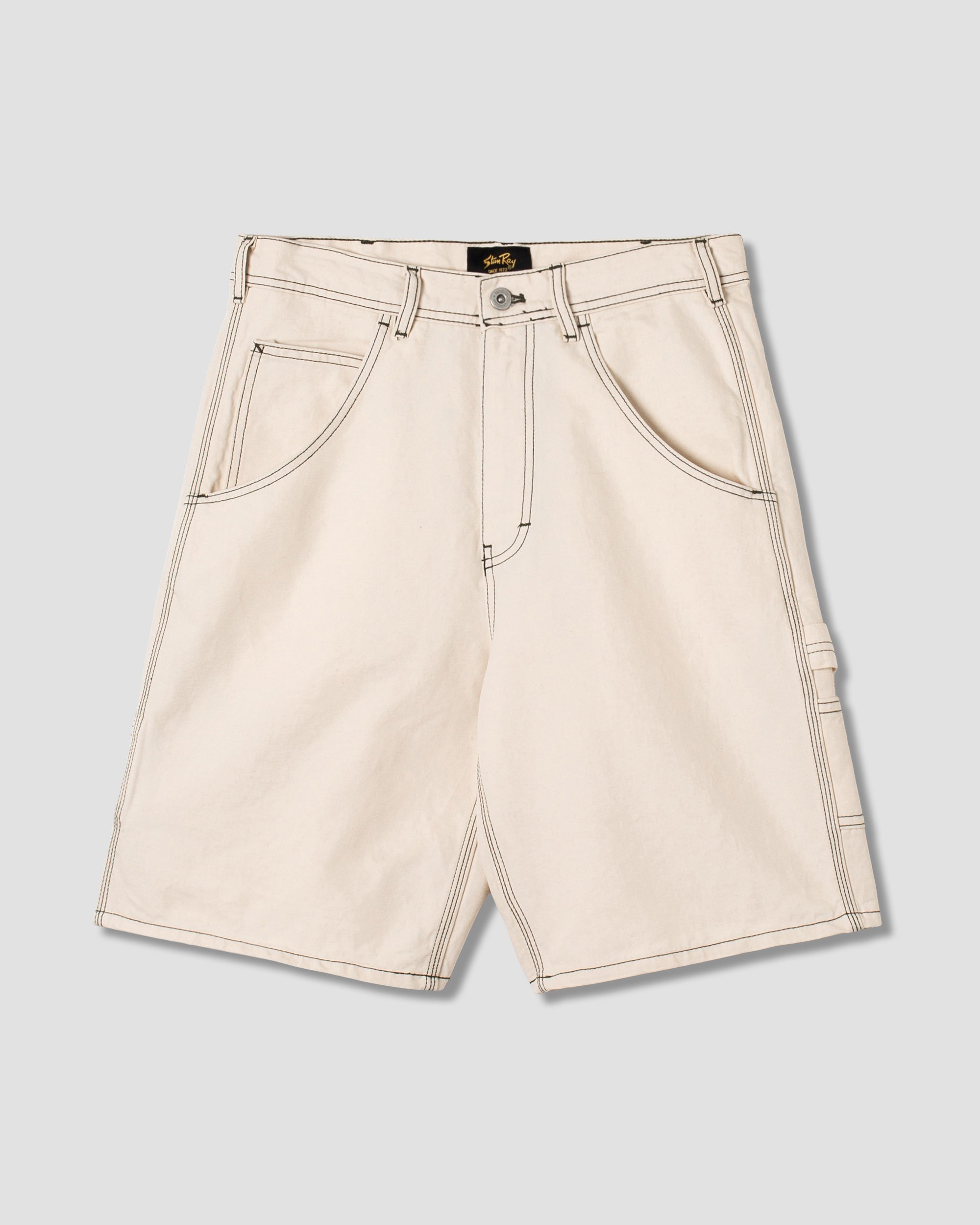 stan-ray-big-job-short-arbeitsshorts-natural-twill-baggy image 1