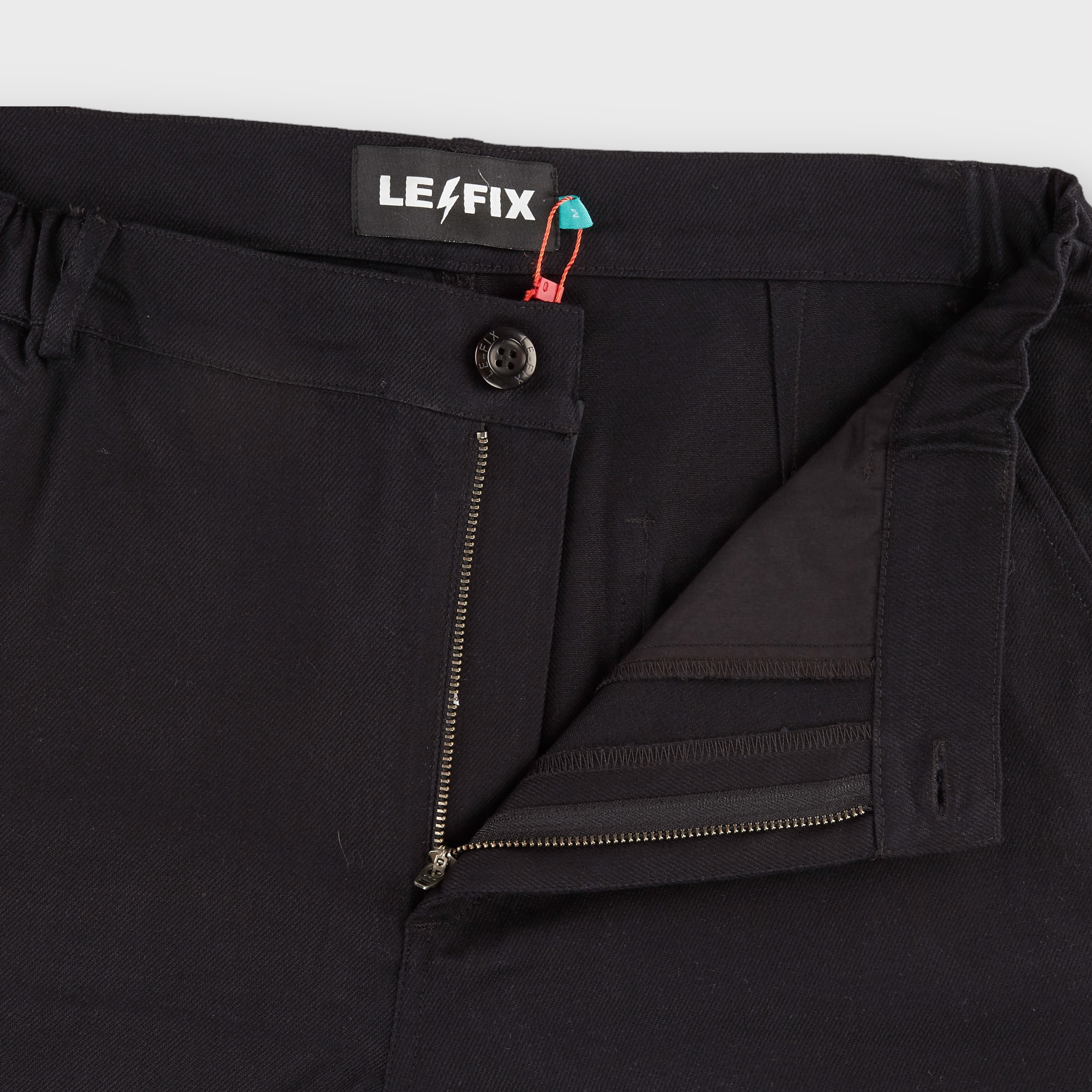le-fix-hill-pants-hose-schwarz-loose-fit-baumwolle image 8