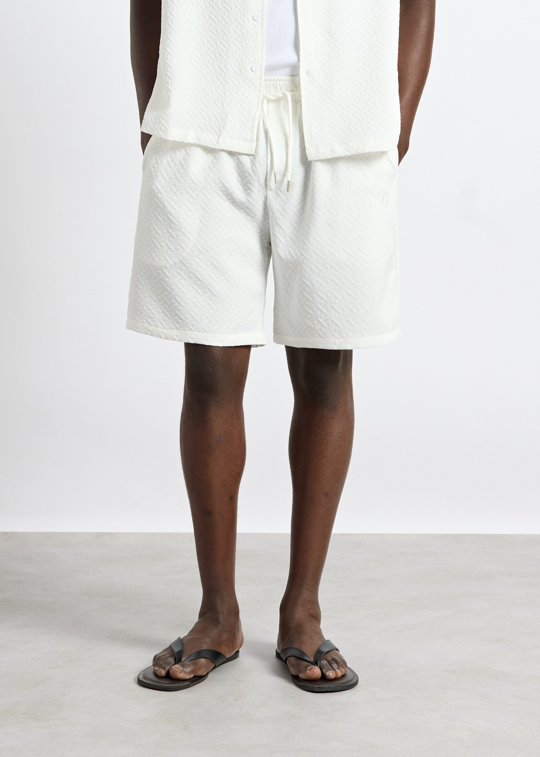 burocs-structured-shorts-kurze-hose-wei-regular image 4