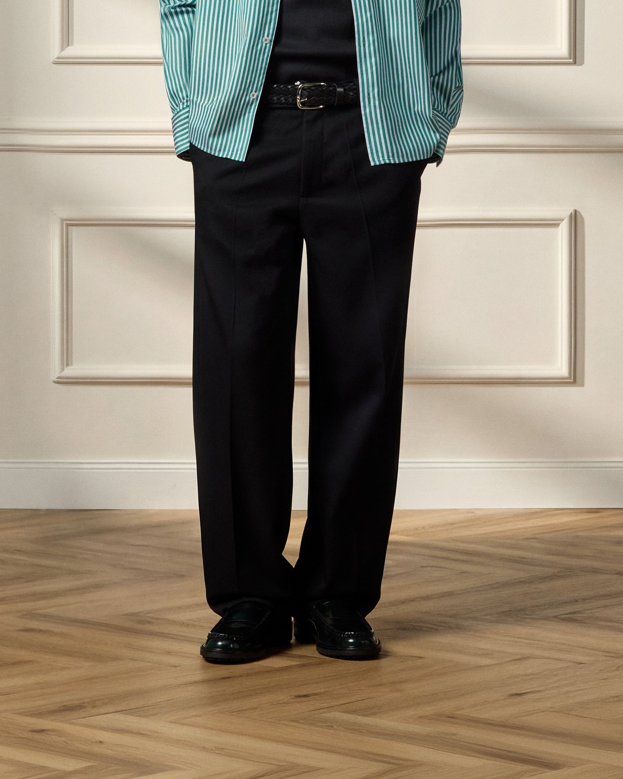 eightyfive-signature-tailored-pants-hose-schwarz-regular-fit image 3