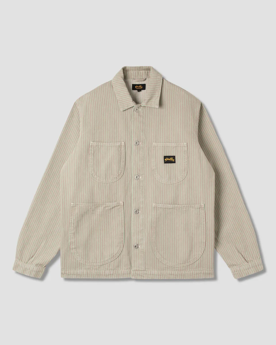 stan-ray-coverall-jacket-arbeitsjacke-quiet-green-hickory-baumwolle image 1